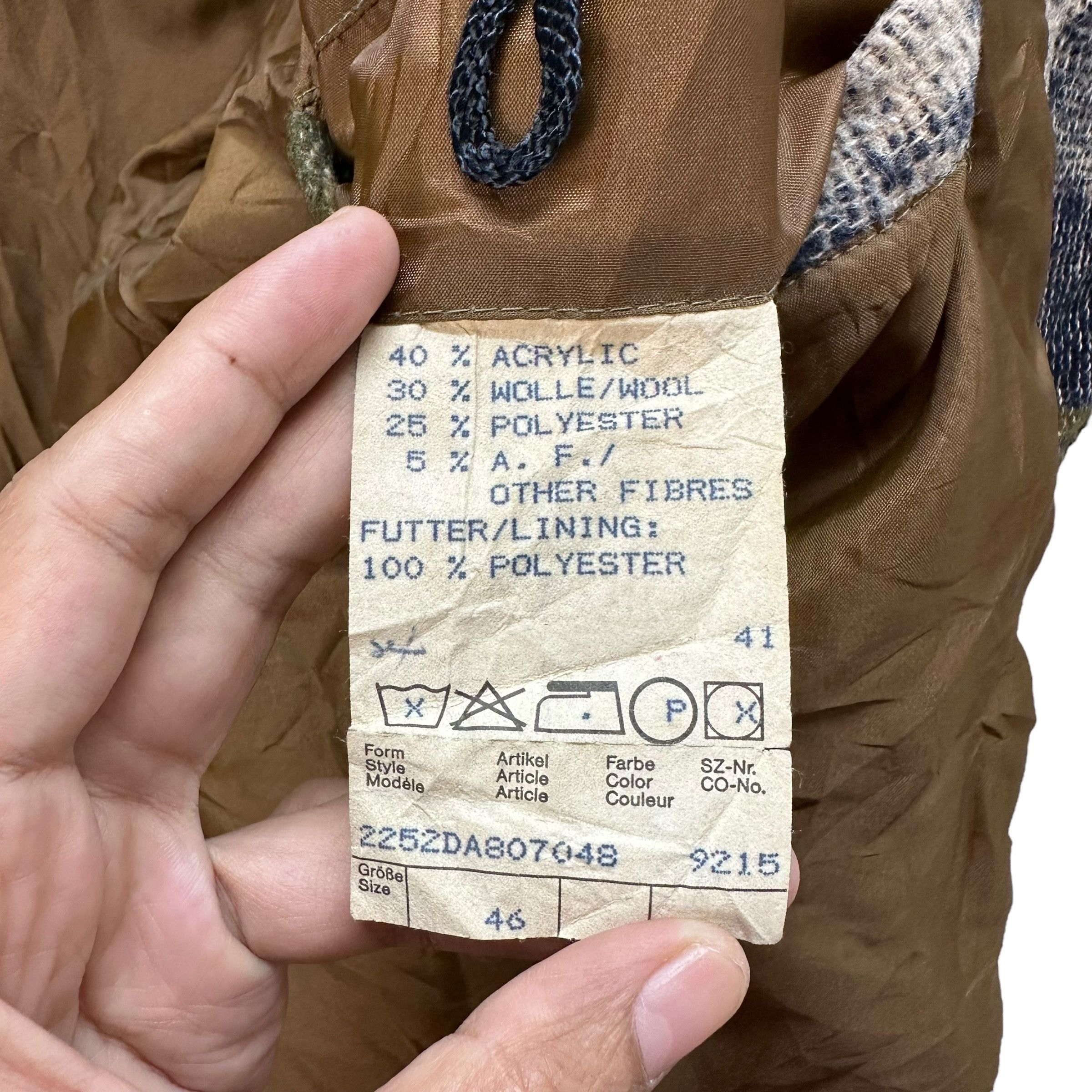 90's TREK & TRAVEL Fullprint Casual Jacket #A37-0853