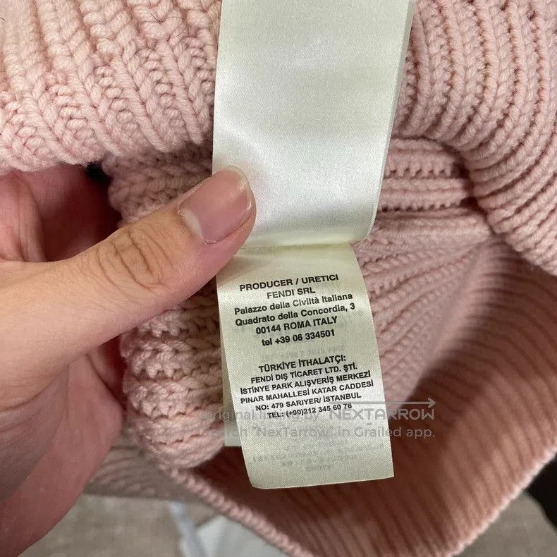 Fendi Fendi Pink Logo Sweatshirt Size S / US 4 / IT 40 - 8 Thumbnail