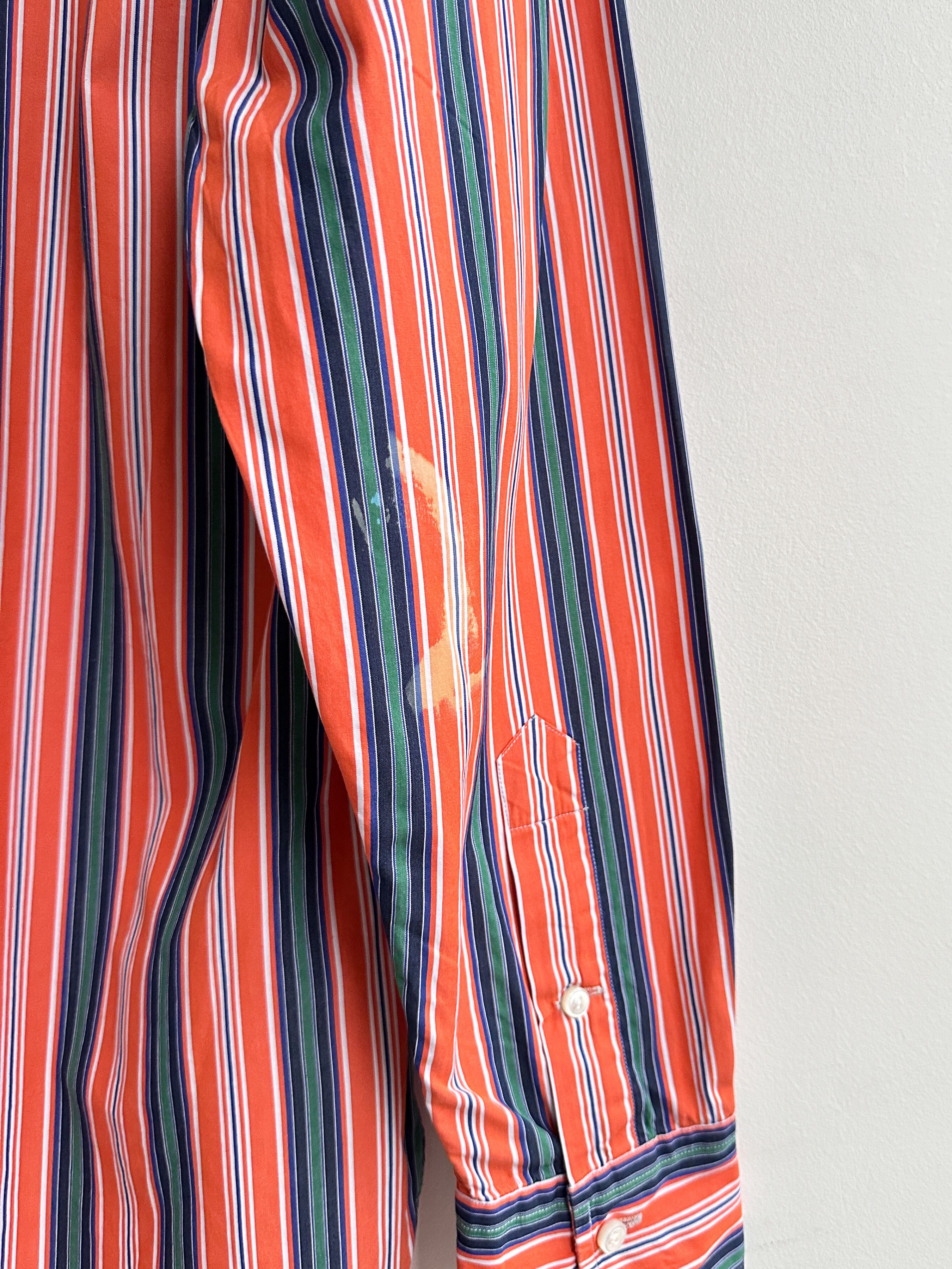 Polo Ralph Lauren × Vintage Vintage Polo Ralph Lauren Striped Shirt Size US M / EU 48-50 / 2 - 8 Thumbnail