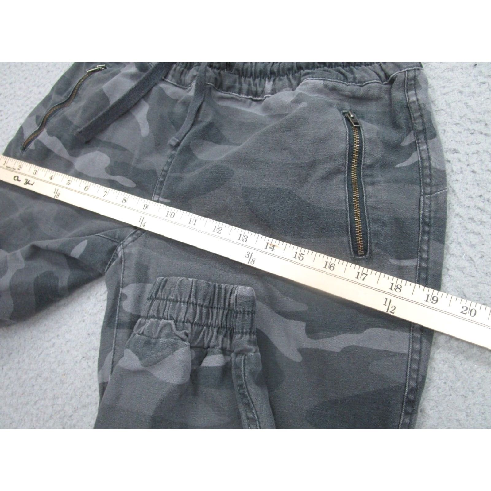 TNA Tna Womens XS Gray Camo Jogger Pants Outdoor Zip Pockets Hike Gorpcore Size 26" / US 2 / IT 38 - 6 Thumbnail