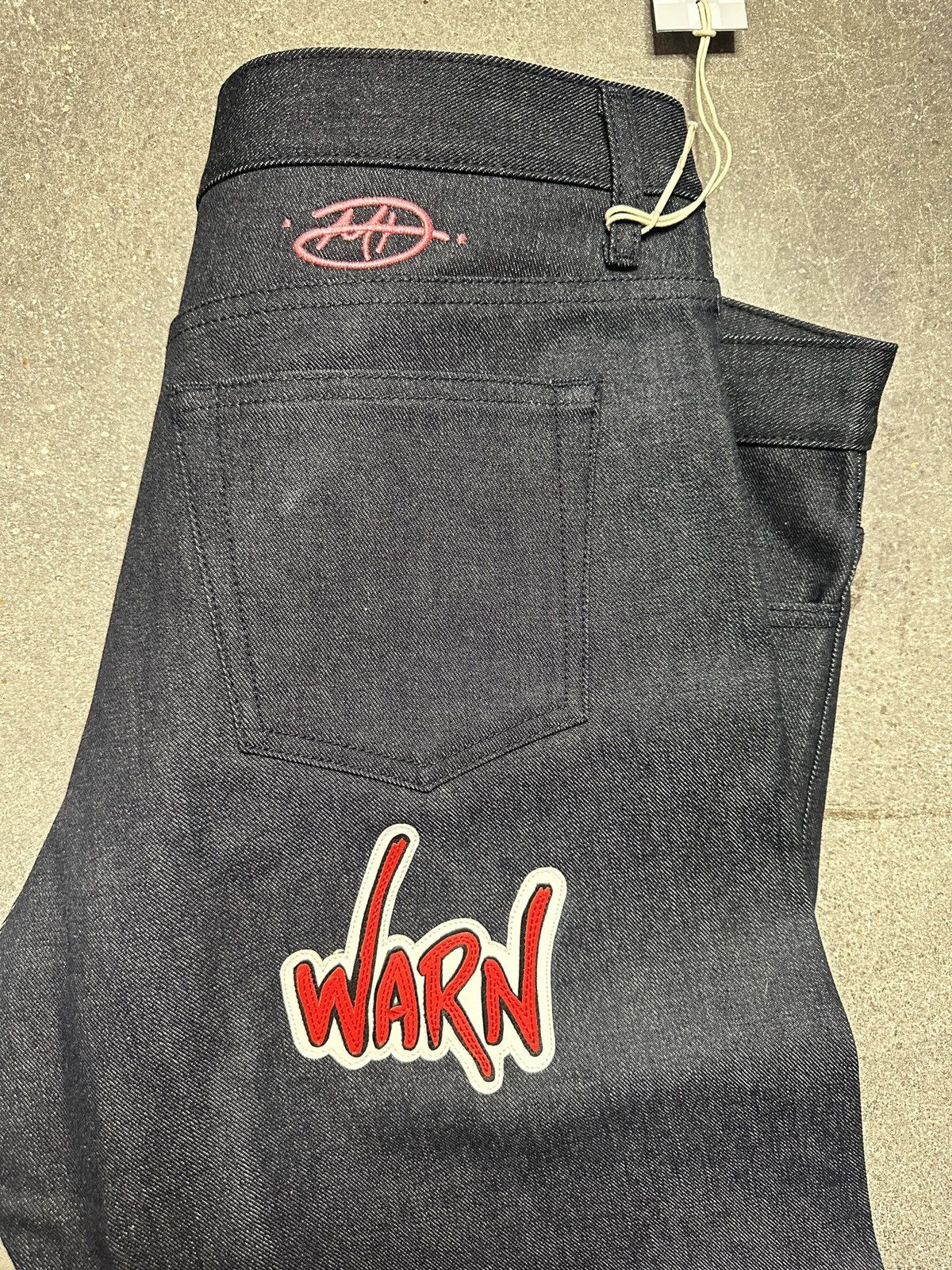 Matty Boy Matty Boy Anti Promo Patch Jeans Navy Size US 36 / EU 52 - 4 Thumbnail