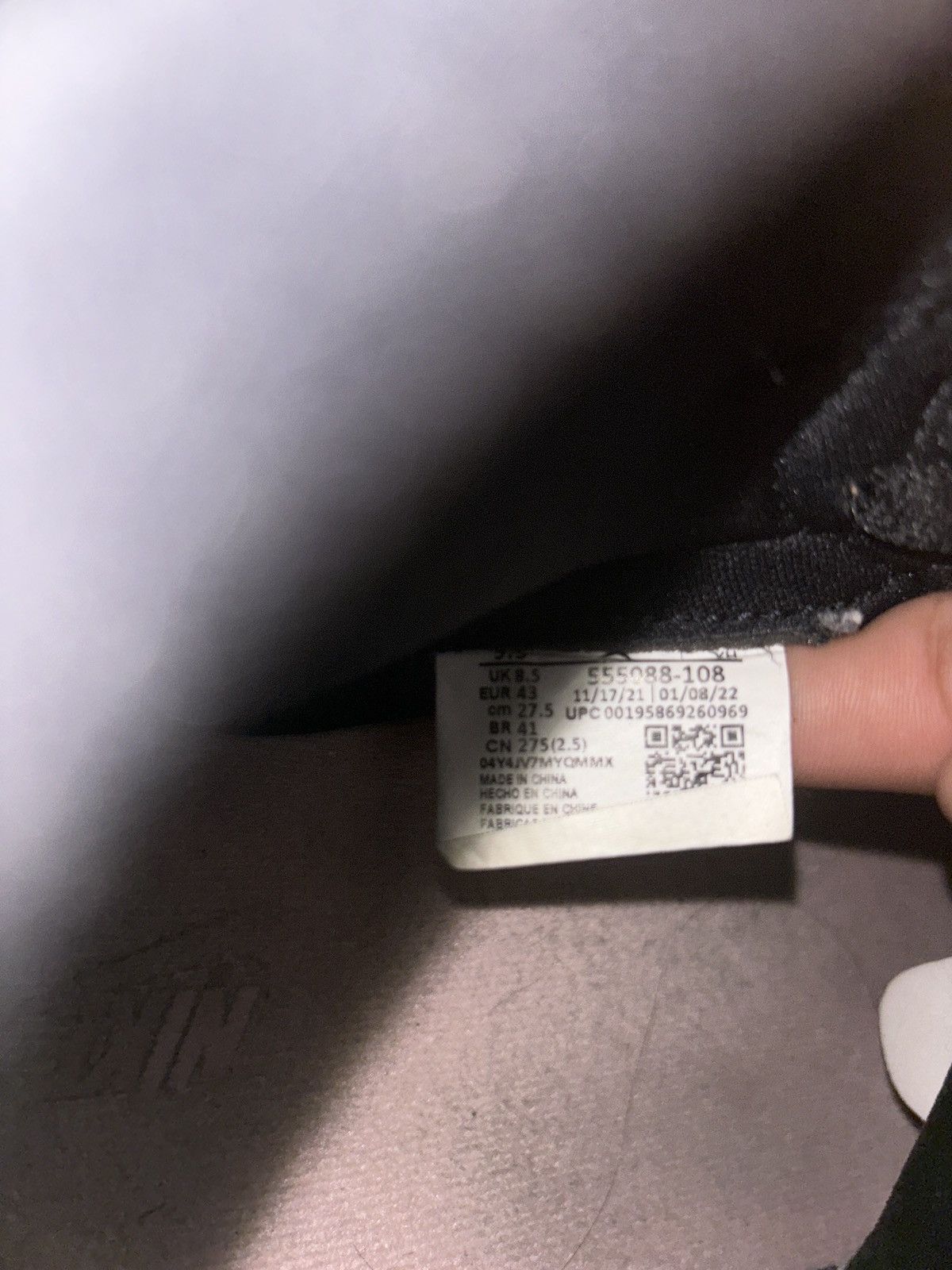 Nike Jordan one stage haze Size US 9.5 / EU 42-43 - 5 Thumbnail