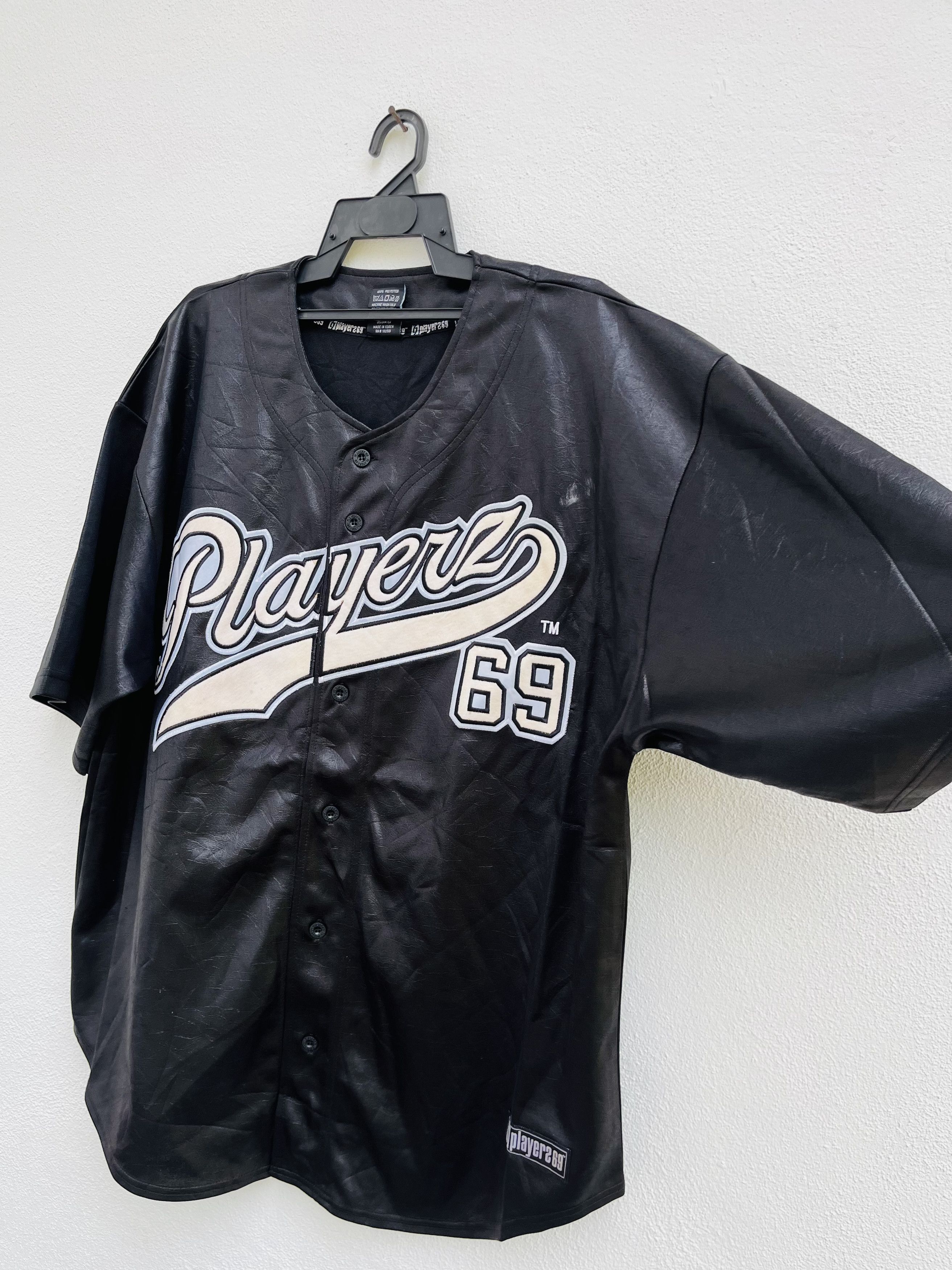 Japanese Brand Vintage Playerz 69 Hip Hop Streetwear Fashion Style Size US XL / EU 56 / 4 - 5 Thumbnail