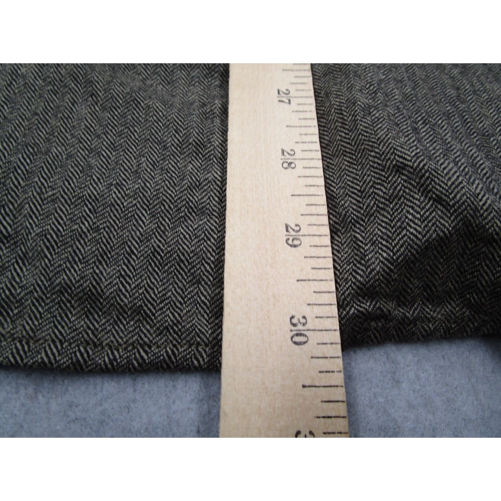 Banana Republic VINTAGE Banana Republic Men's Button-Up Shirt Long Sleeve Collared Wool/Cotton Tweed Geometric Pattern 90s Casual Winter Medium Brown Size US M / EU 48-50 / 2 - 7 Thumbnail