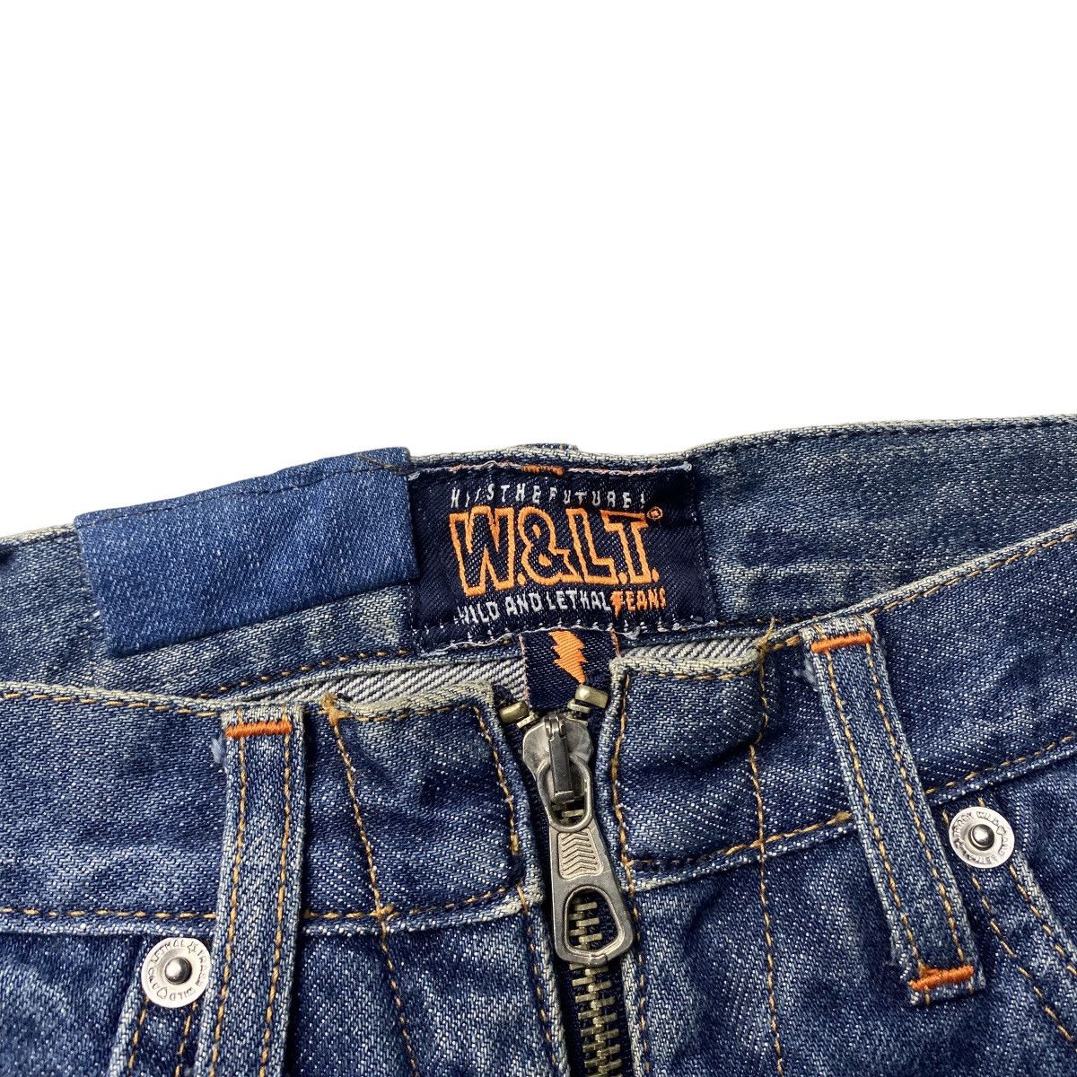 Walter Van Beirendonck 2000's W&LT OG Asymetrical Zipper Jeans Size US 28 / EU 44 - 7 Thumbnail