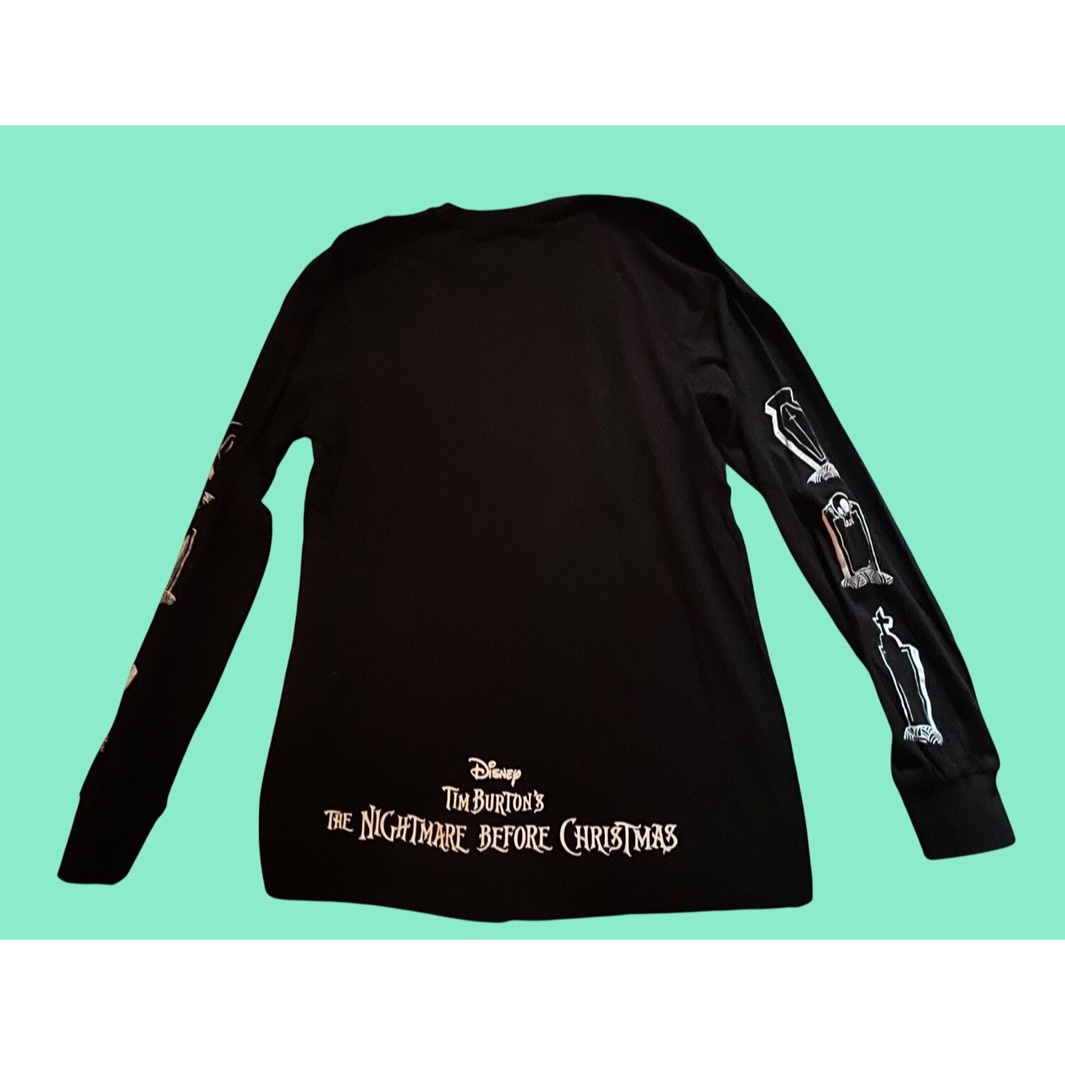 Disney Disney Tim Burtons The Nightmare Before Christmas Black Long Size US M / EU 48-50 / 2 - 6 Thumbnail