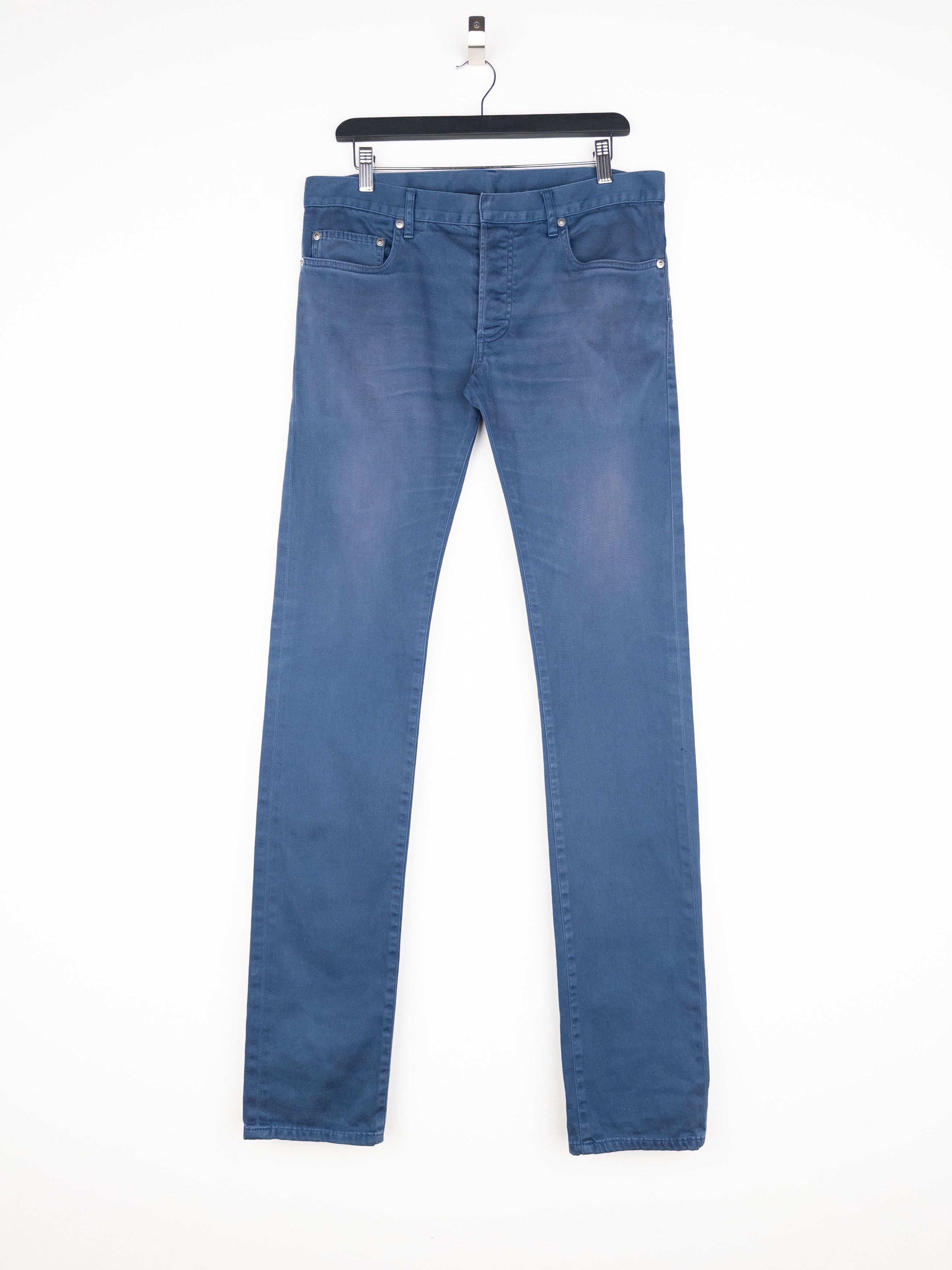 Dior Homme by Hedi Slimane Raw Denim Jeans Size US 32 / EU 48 - 1 Thumbnail