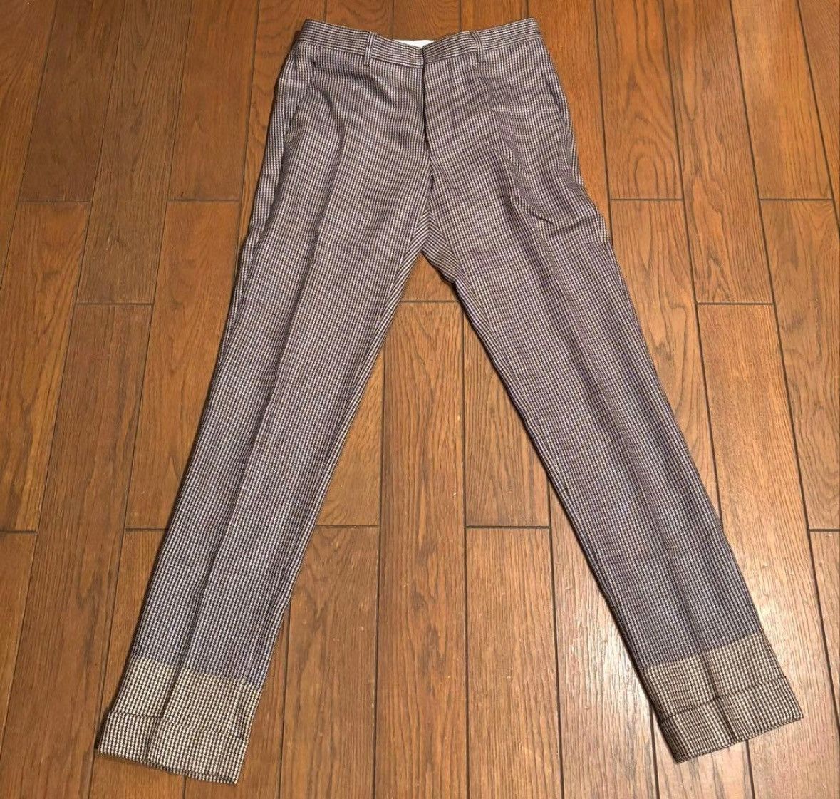 Maison Margiela Artisanal Maison Martin Margiela Plaid Check Trousers Size US 30 / EU 46 - 1 Thumbnail
