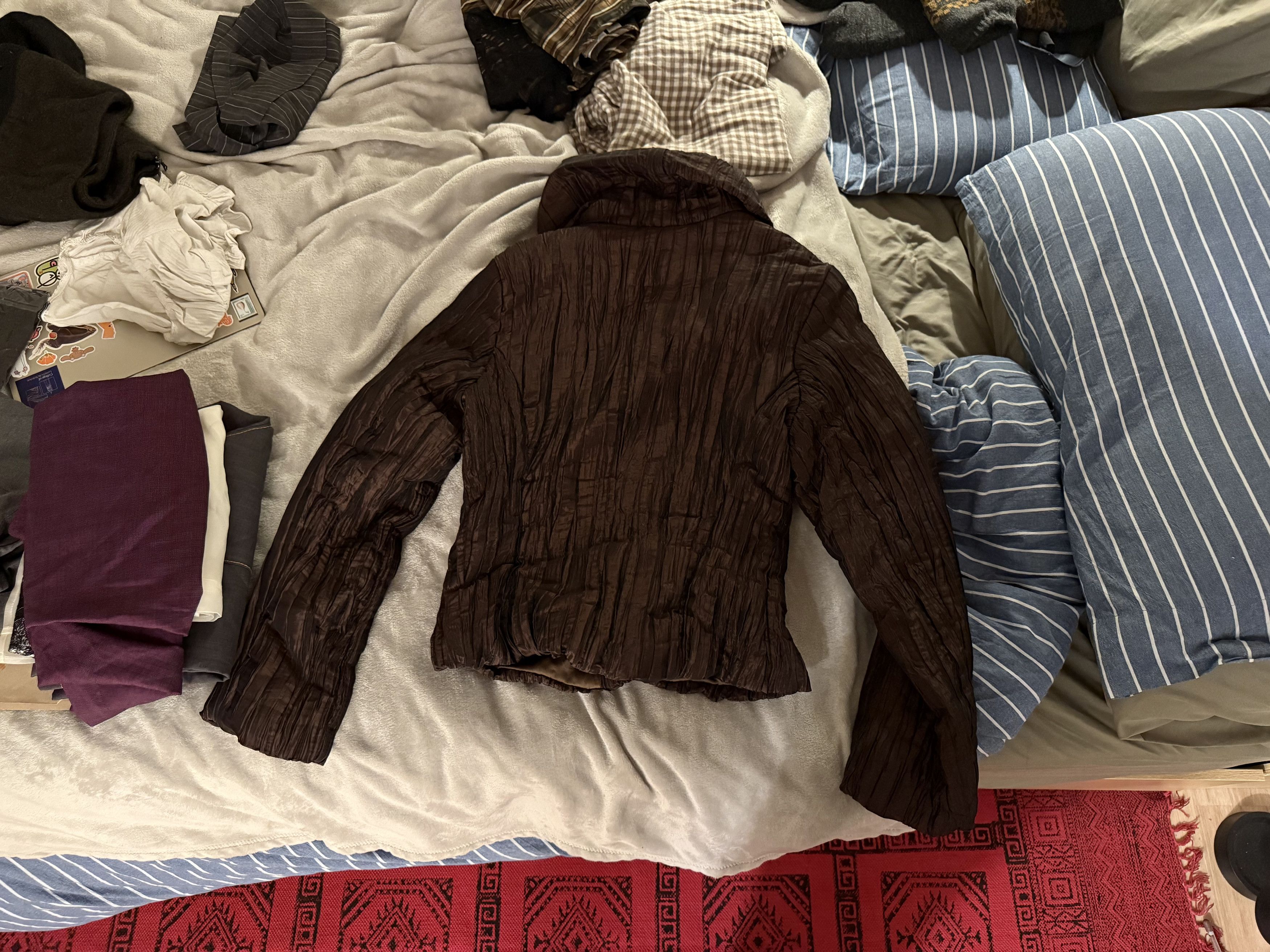 Brown Jacket, Issey Miyake
