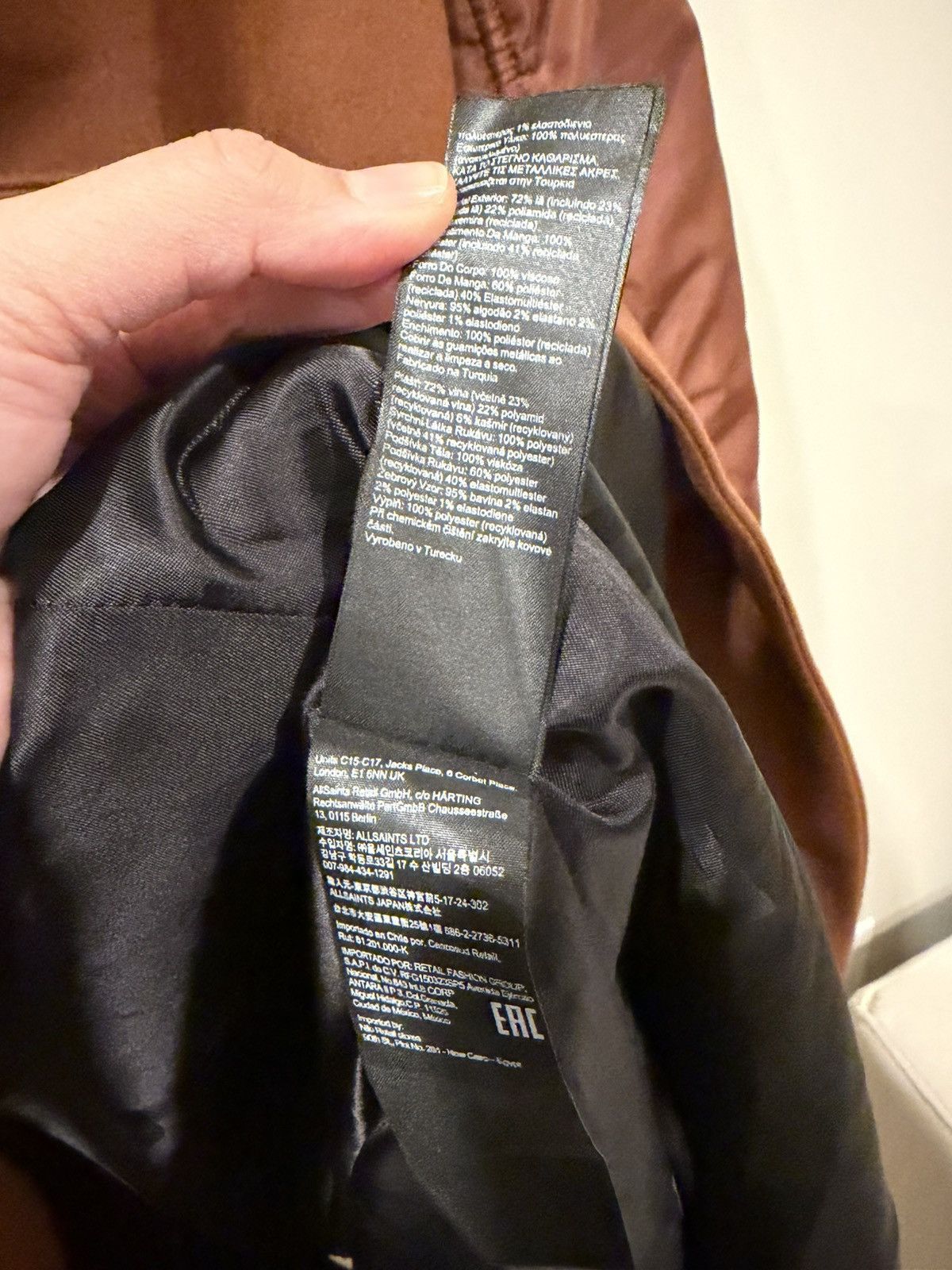 Allsaints Allsaints Paulah Coat Size XL / US 12-14 / IT 48-50 - 10 Thumbnail