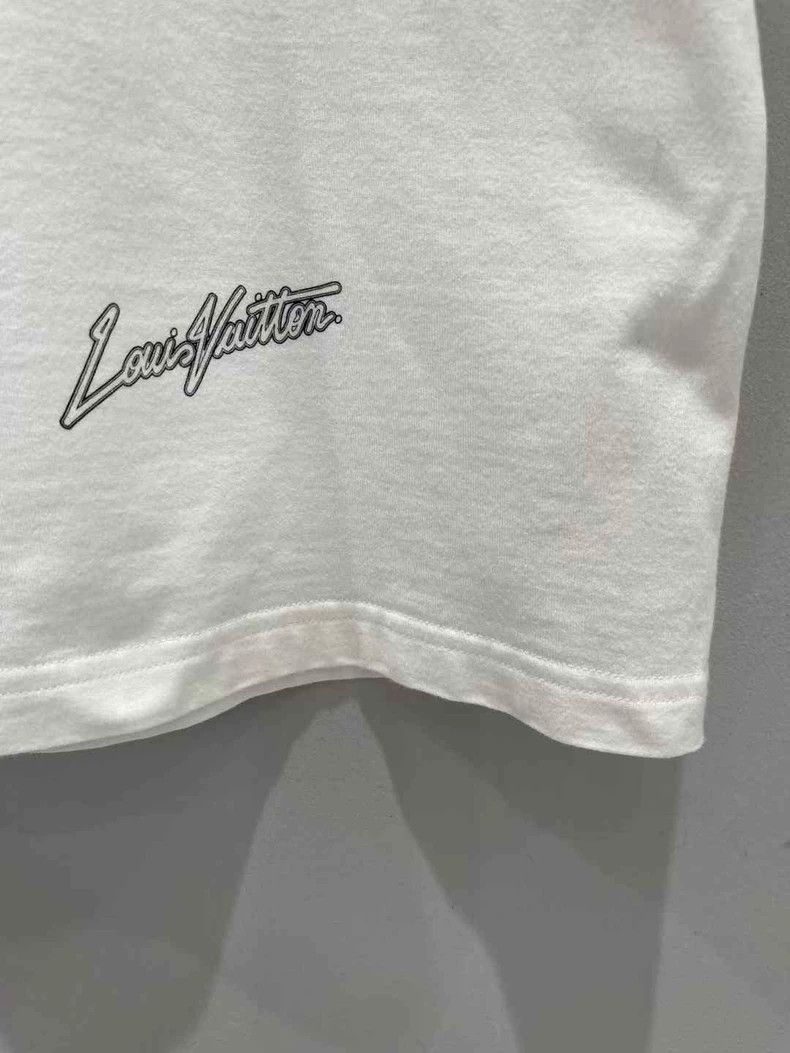 Louis Vuitton Louis Vuitton White Yayoi Kusama Short Sleeve 2501-Nextarro Size US M / EU 48-50 / 2 - 5 Thumbnail