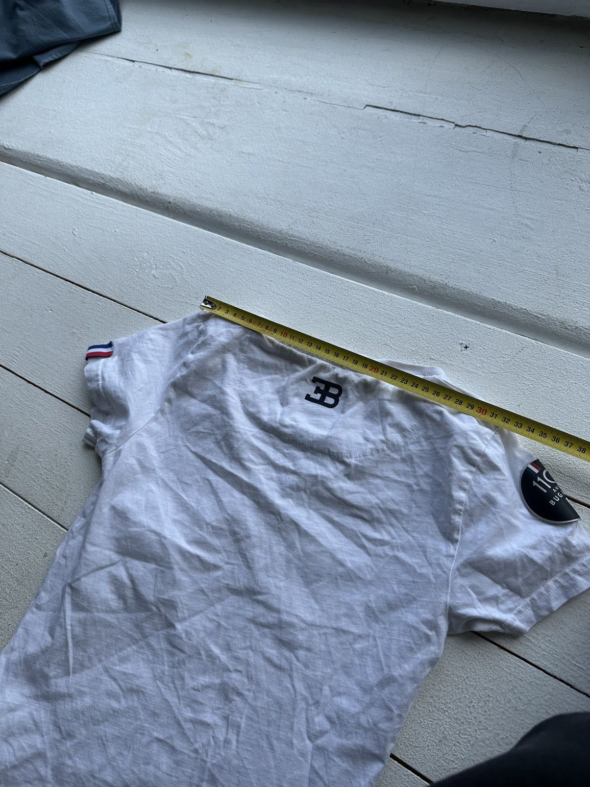 Bugatti RARE🚨 BUGATTI CAR OFFICAL PRODUCT 110ans women tee with logo Size XS / US 0-2 / IT 36-38 - 12 Thumbnail