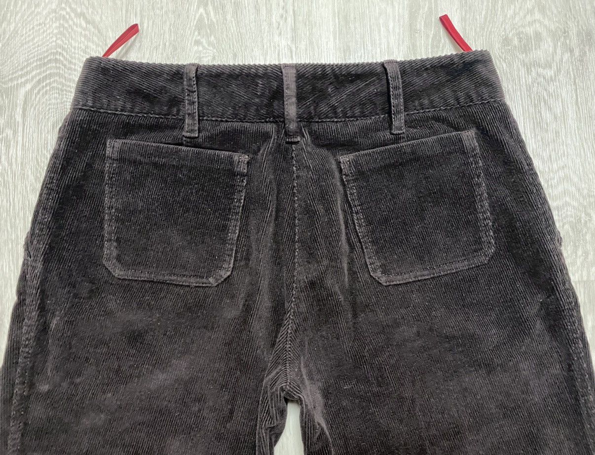 Prada Vintage Prada Linea Rossa Brown Corduroy Velvet Loose Pants Size 30" / US 8 / IT 44 - 8 Thumbnail