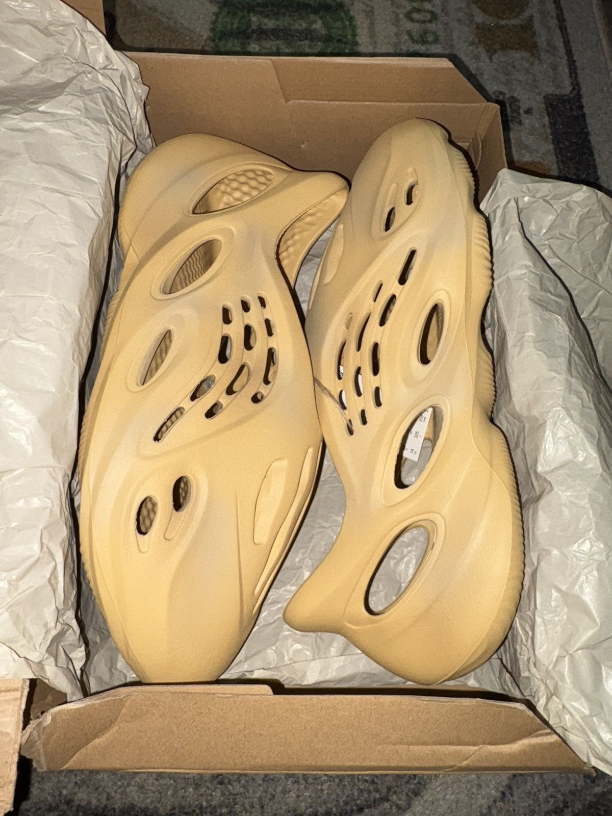 Adidas Adidas Yeezy Foam RNR Runner Desert Sand 2024 | Grailed