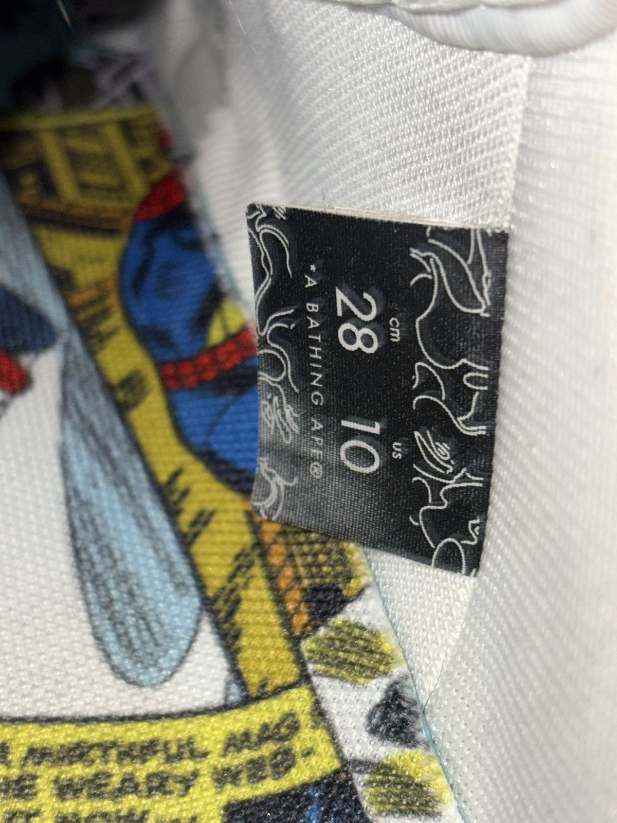 Bape × Marvel Comics Bapesta Spider Man Marvel Shoes Size US 10 / EU 43 - 6 Thumbnail