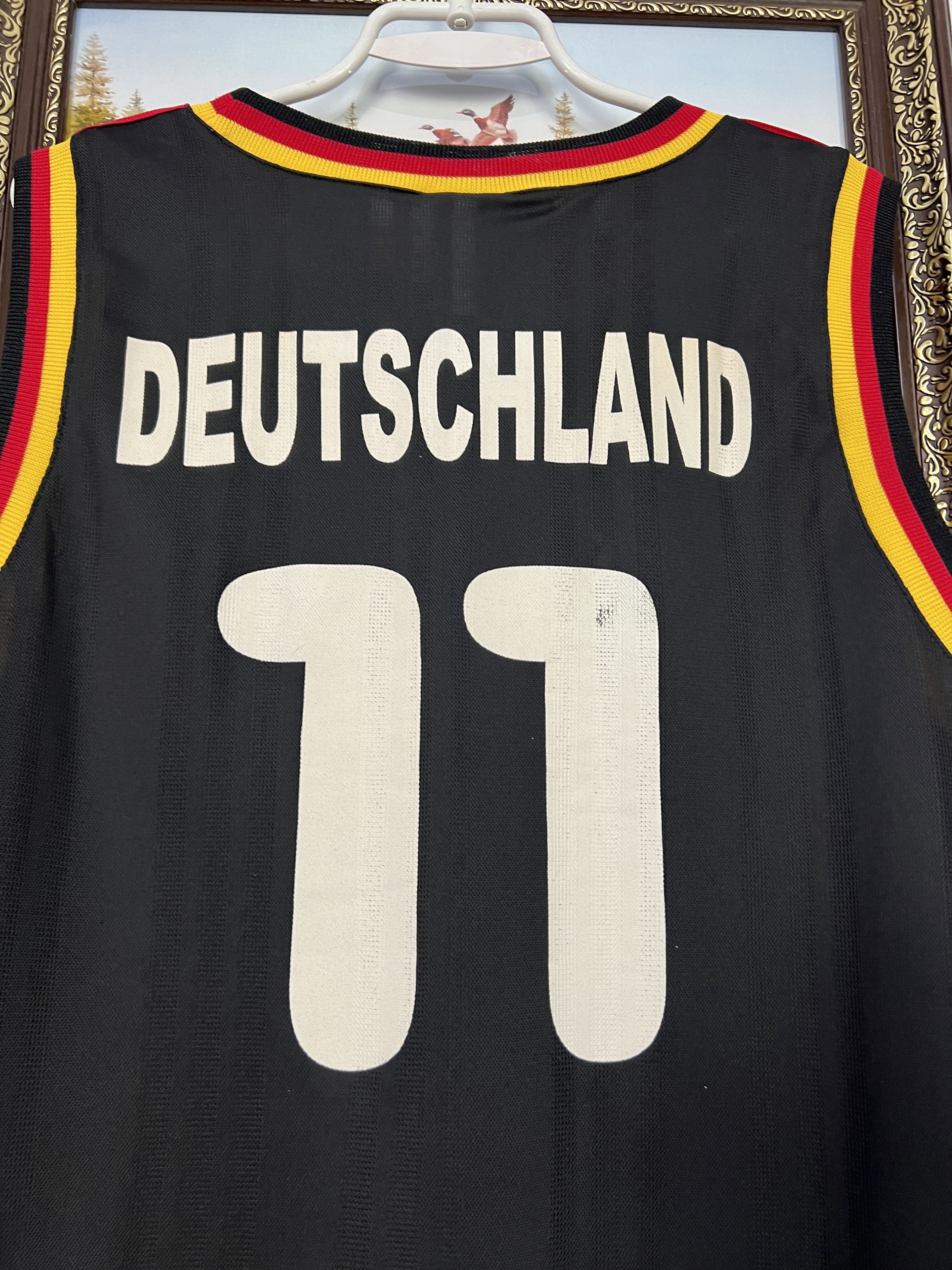 Adidas Vintage 90's Adidas FIBA Germany Basketball Jersey Size US XL / EU 56 / 4 - 13 Thumbnail