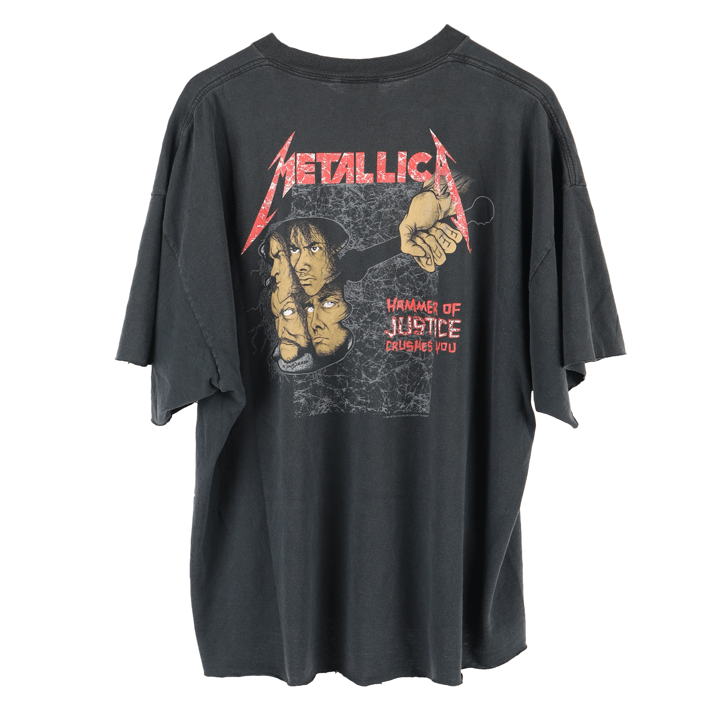 Vintage METALLICA JUSTICE FOR ALL TOUR T-SHIRT Size US XL / EU 56 / 4 - 2 Thumbnail