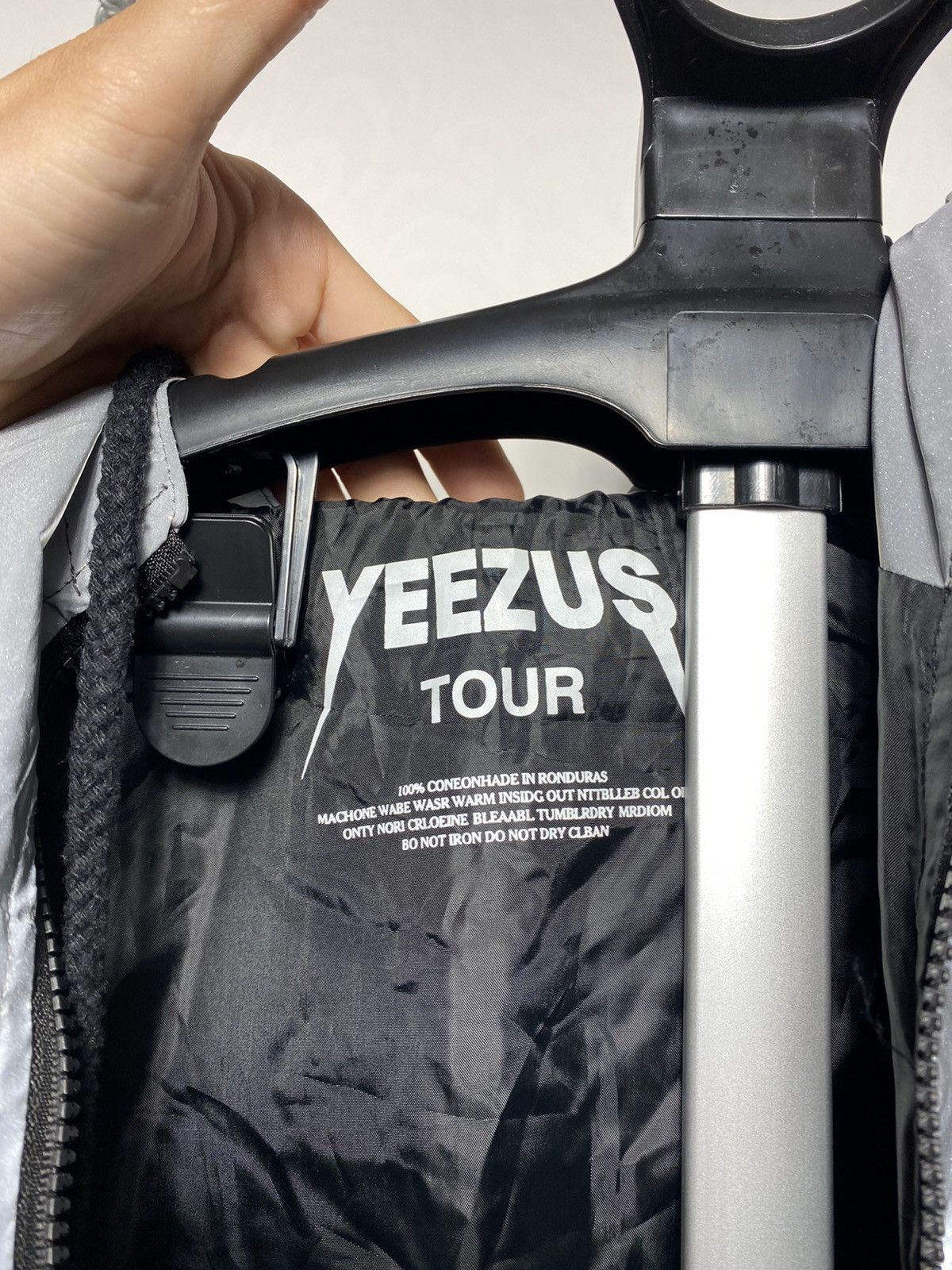 Vintage Adidas Kanye West Yeezus tour reflective windbreaker jacket Size US M / EU 48-50 / 2 - 8 Thumbnail