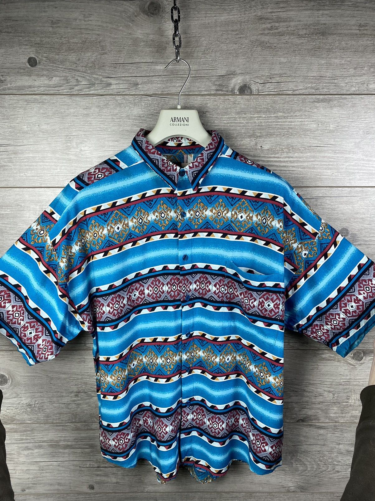 Vintage Dries van noten Maxx short sleeve shirt Made in USA Size XL Size US XL / EU 56 / 4 - 5 Thumbnail
