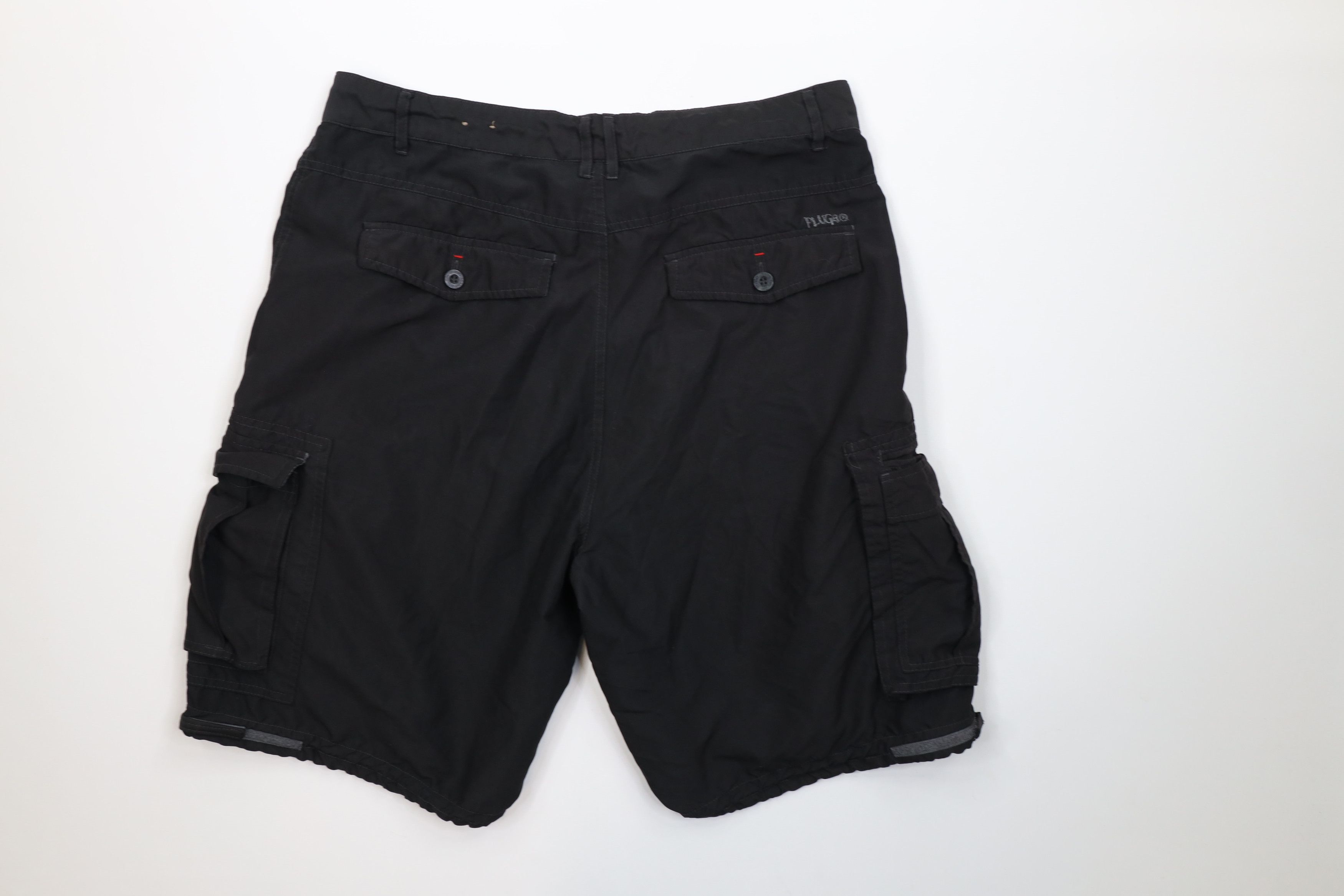 Vintage Vintage Y2K Streetwear Microfiber Cargo Shorts Skateboarding Size US 36 / EU 52 - 9 Thumbnail