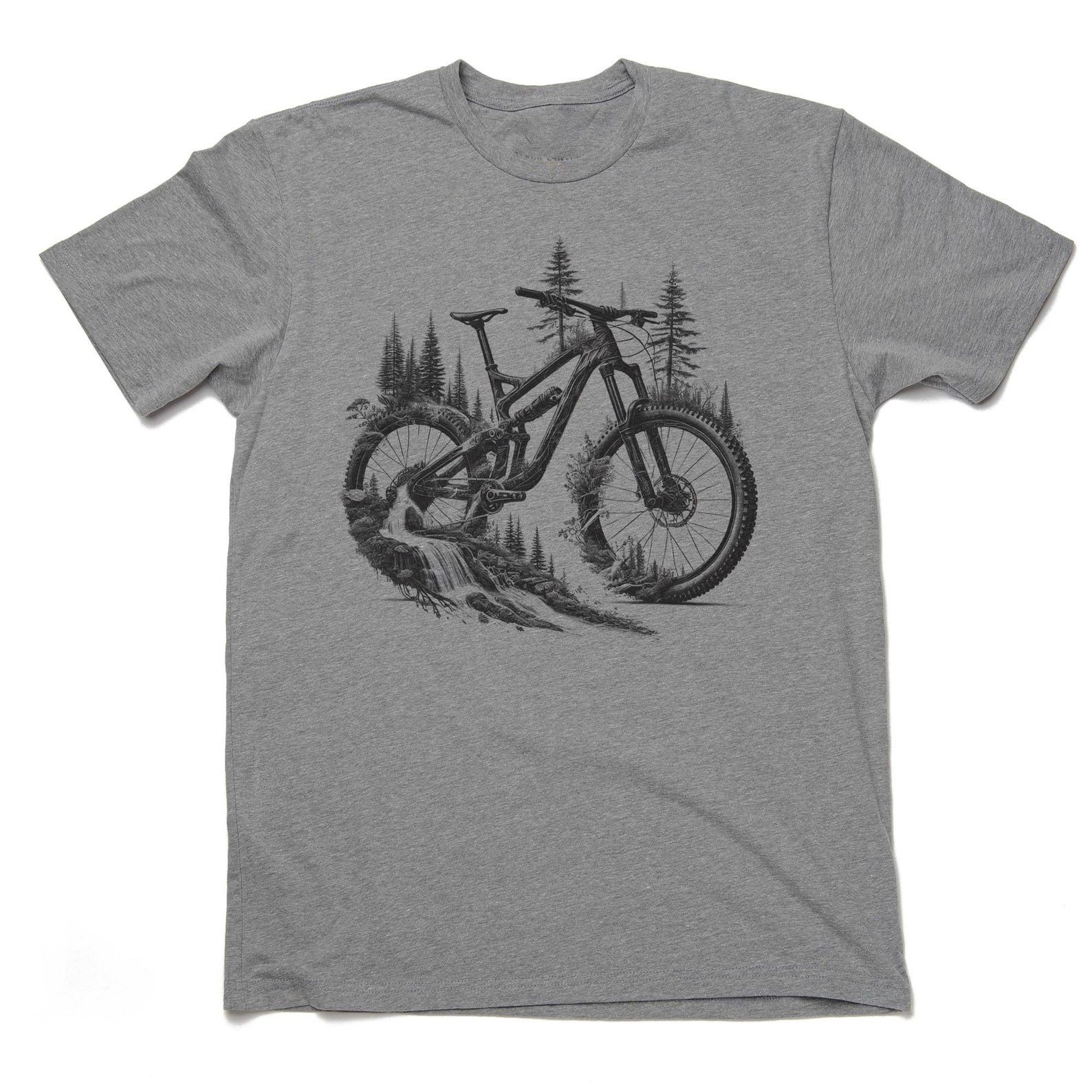 Designer × Vintage Men's Mountain Biking T-Shirt Size US S / EU 44-46 / 1 - 1 Thumbnail