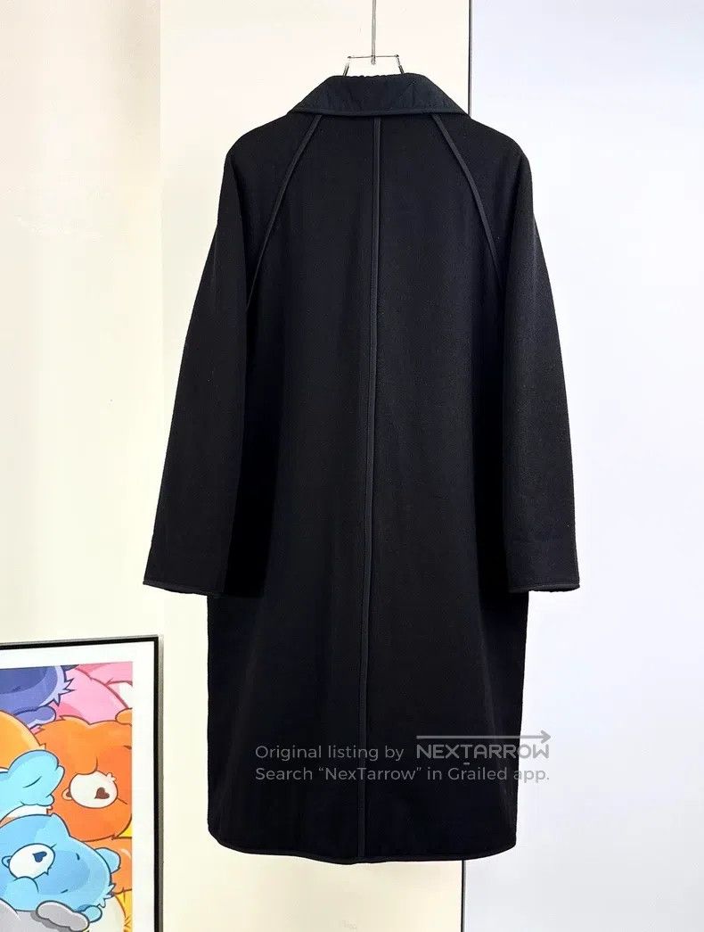 Hermes Hermes Two-pocket Black Wool Jacket Size XXS / US 00 / IT 34 - 2 Thumbnail