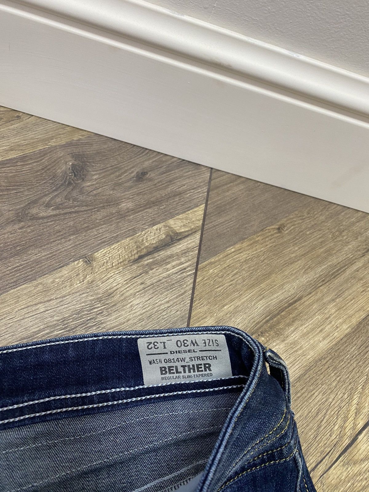 Vintage Diesel Belther Denim Blue Jeans