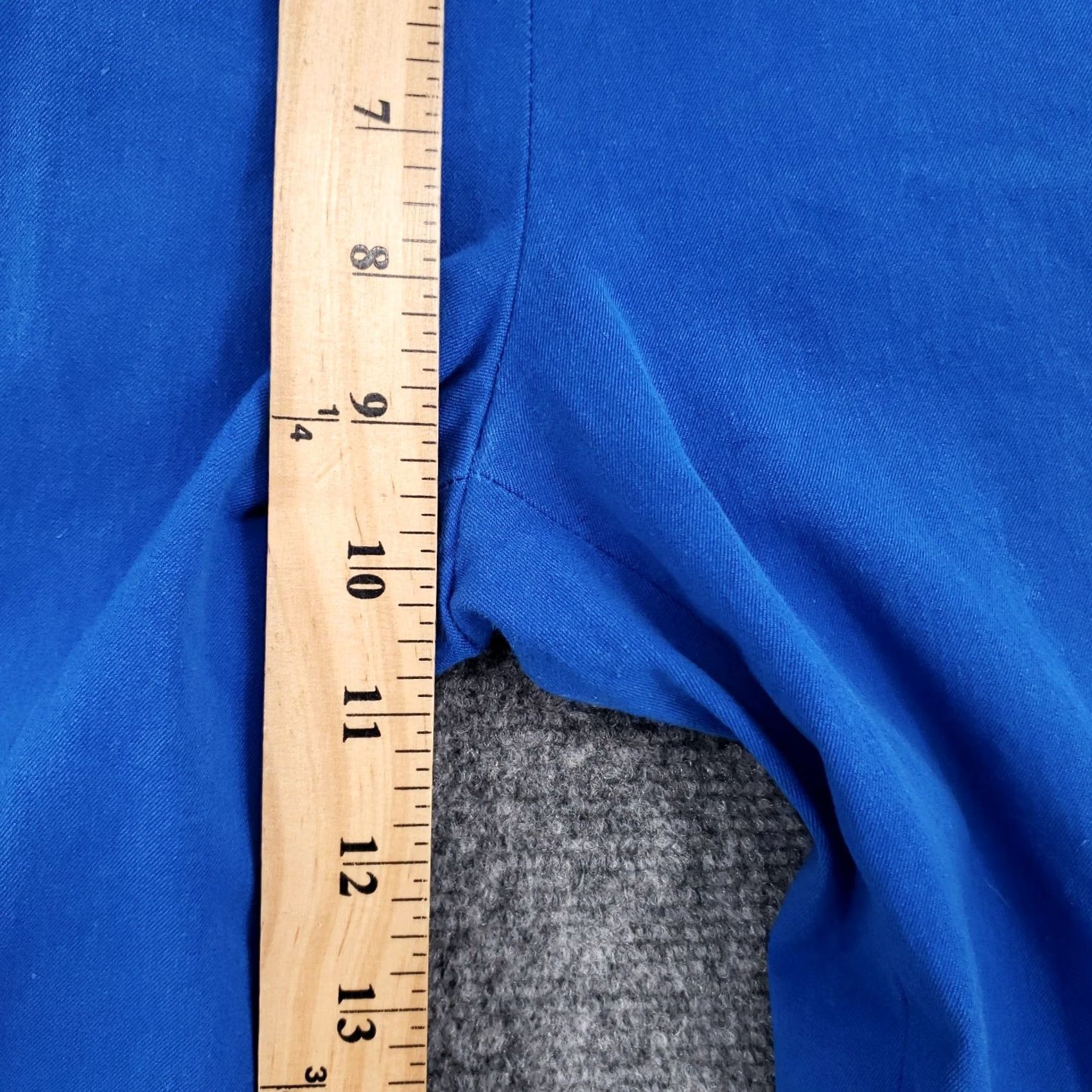 J.Crew J Crew Pants Womens Blue 2 Bi Stretch Cotton Ankle Mid Rise Straight Leg Size 26" / US 2 / IT 38 - 6 Thumbnail