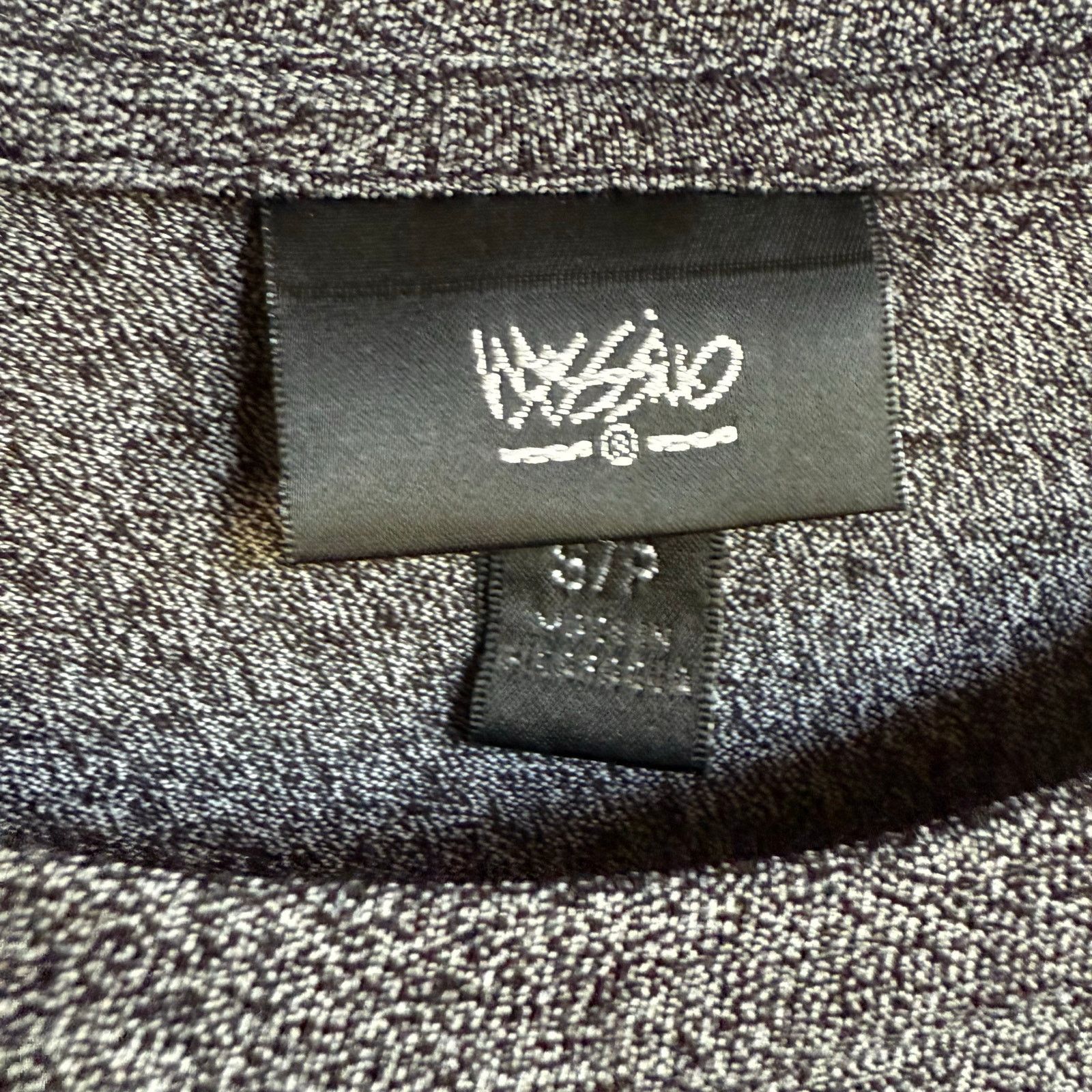 Mossimo Mossimo Womens Space Dye Fitted Tee Gray Black S Thin Nice Size S / US 4 / IT 40 - 5 Thumbnail