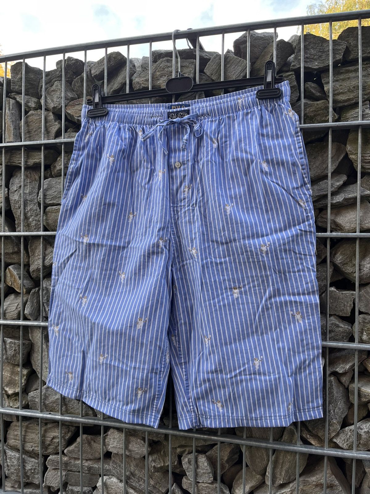 Polo Ralph Lauren Polo Ralph Lauren Bear Monogram Rare Shorts Old money Luxury Size US 36 / EU 52 - 2 Thumbnail