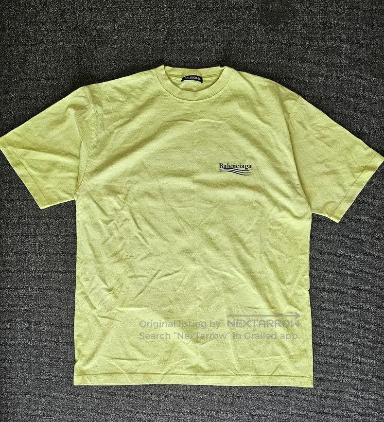 Balenciaga Balenciaga Men's Oversize Cola T. Size US M / EU 48-50 / 2 - 1 Thumbnail