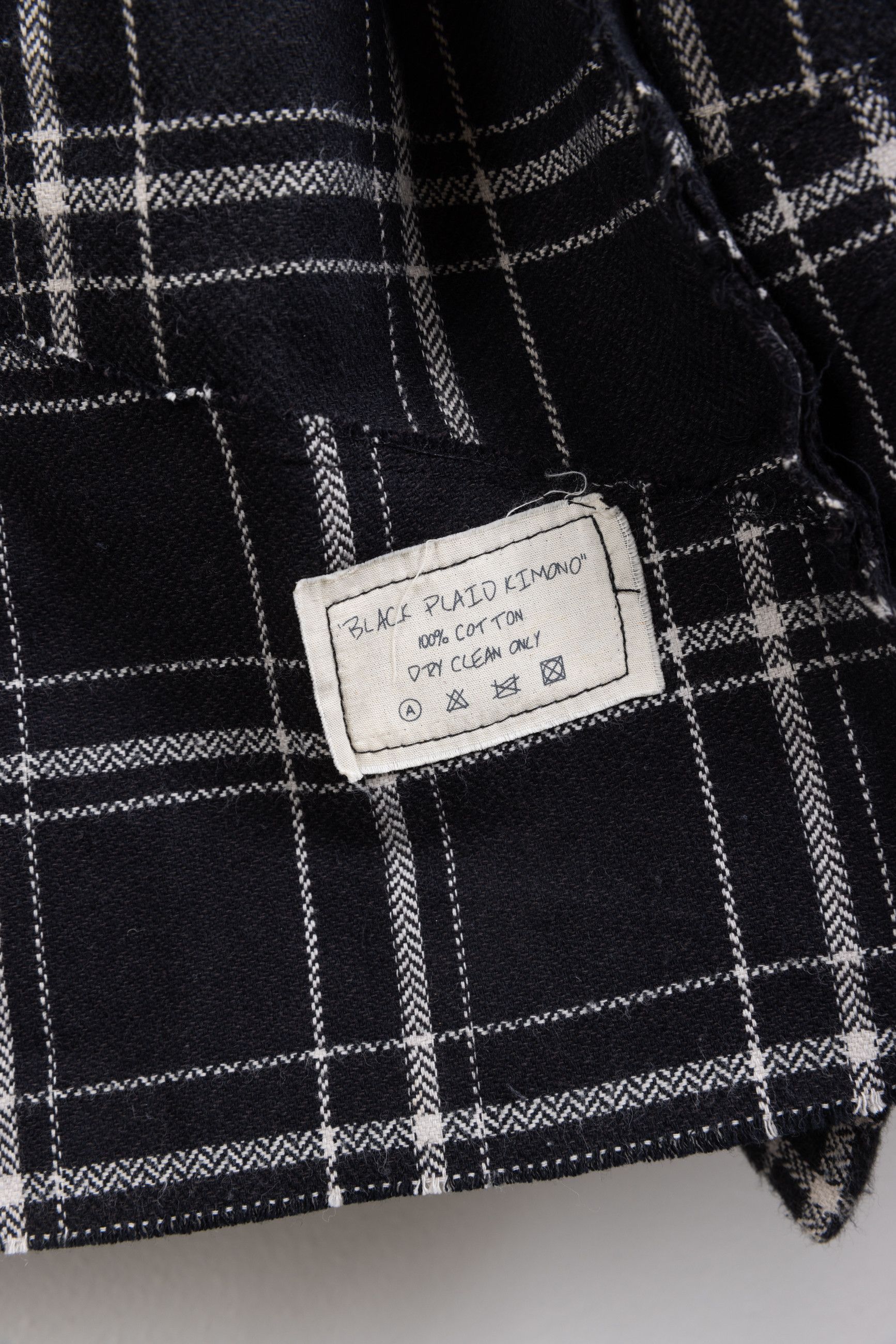 Greg Lauren Plaid black buttonup Size US S / EU 44-46 / 1 - 3 Thumbnail