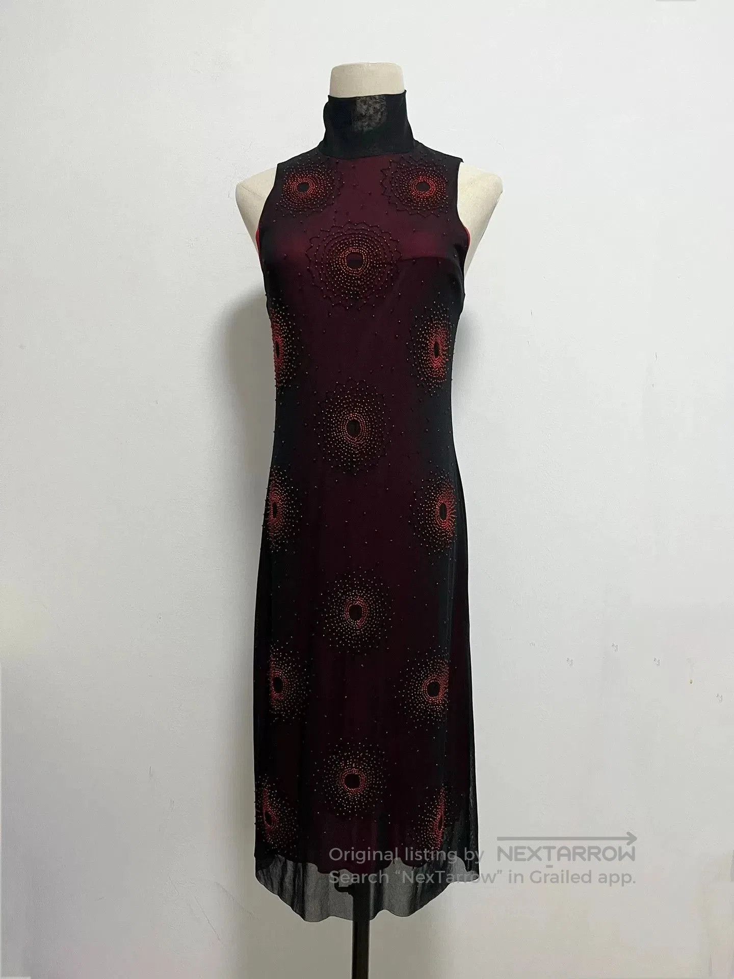 Vivienne Tam Vivienne Tam Beaded Mesh Dress. Size XS / US 0-2 / IT 36-38 - 1 Thumbnail