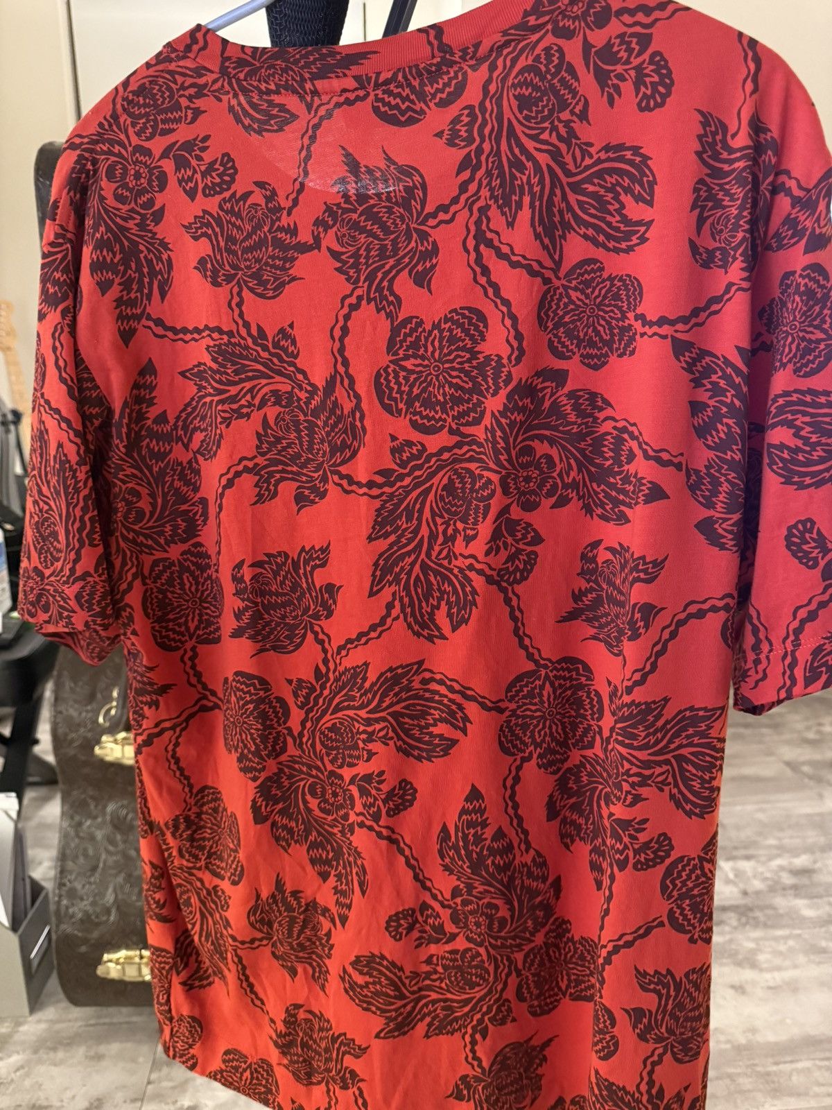 Dries Van Noten Dries Van Noten Red T-shirt (rose) Size US M / EU 48-50 / 2 - 2 Thumbnail