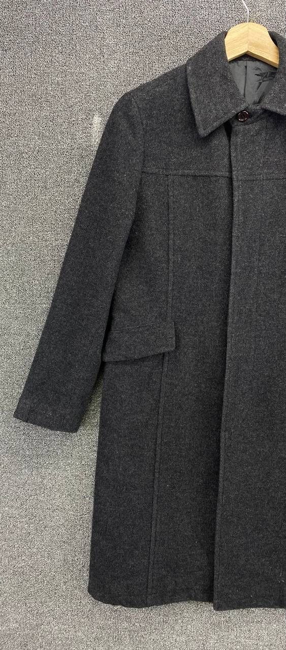 Yohji Yamamoto Vintage Yohji Yamamoto Ined Wool Coat Long Jacket Size M / US 6-8 / IT 42-44 - 3 Thumbnail
