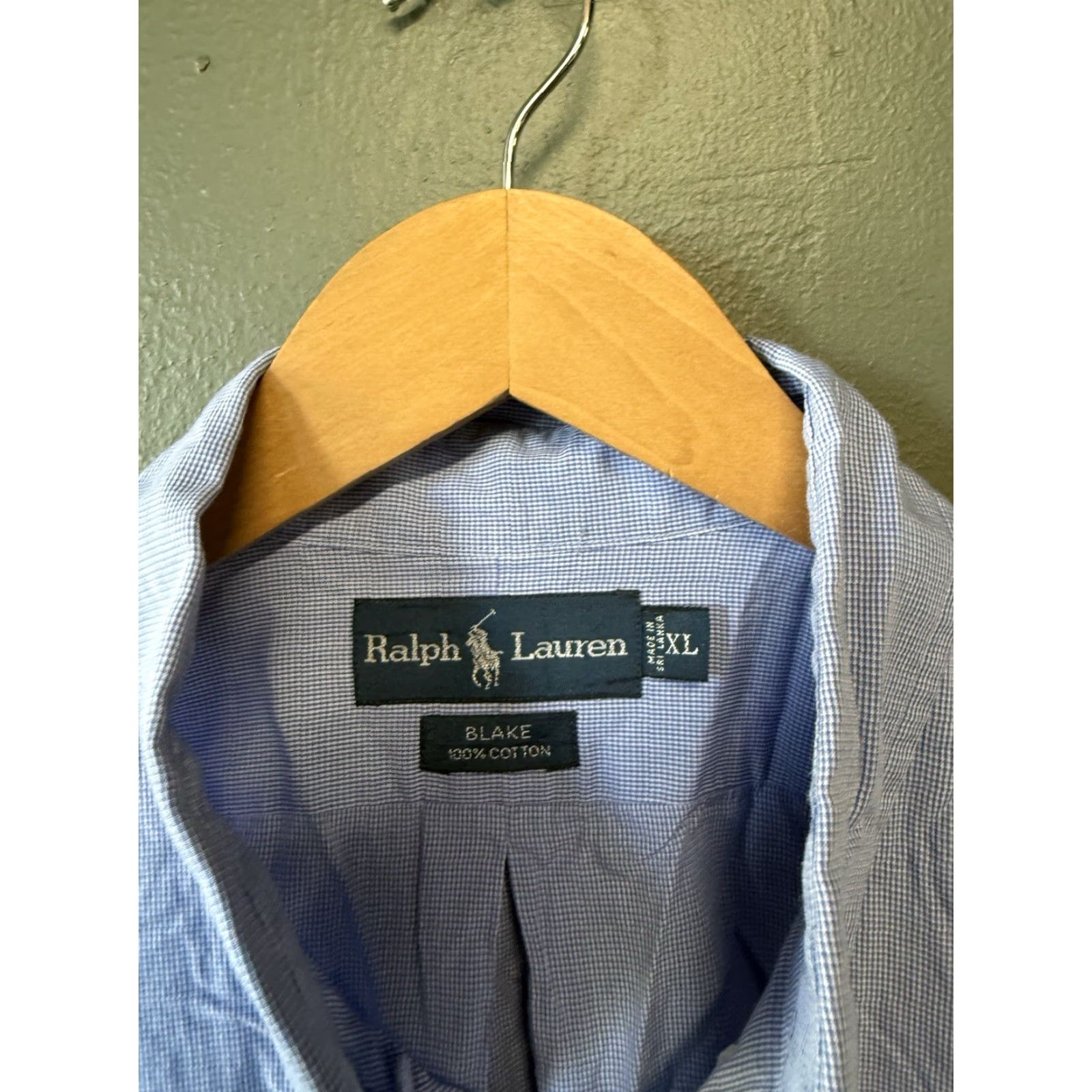 Polo Ralph Lauren Y2K Polo Ralph Lauren Mens Blue Short Sleeve Button Up Shirt XL Size US XL / EU 56 / 4 - 3 Thumbnail