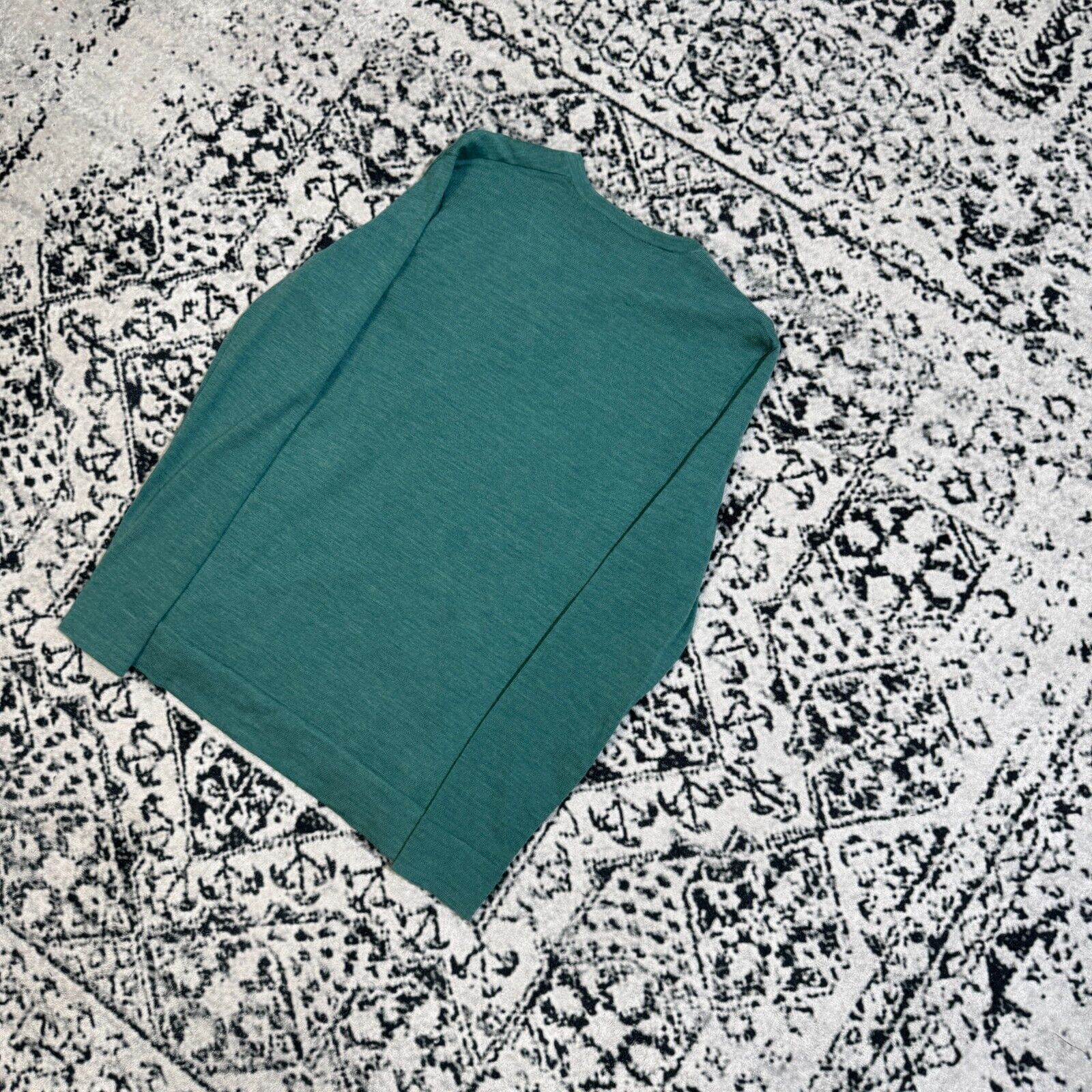 Ralph Lauren × Vintage Vintage Polo Ralph Lauren Unisex Turquoise Sweater Size S V Size US S / EU 44-46 / 1 - 11 Thumbnail