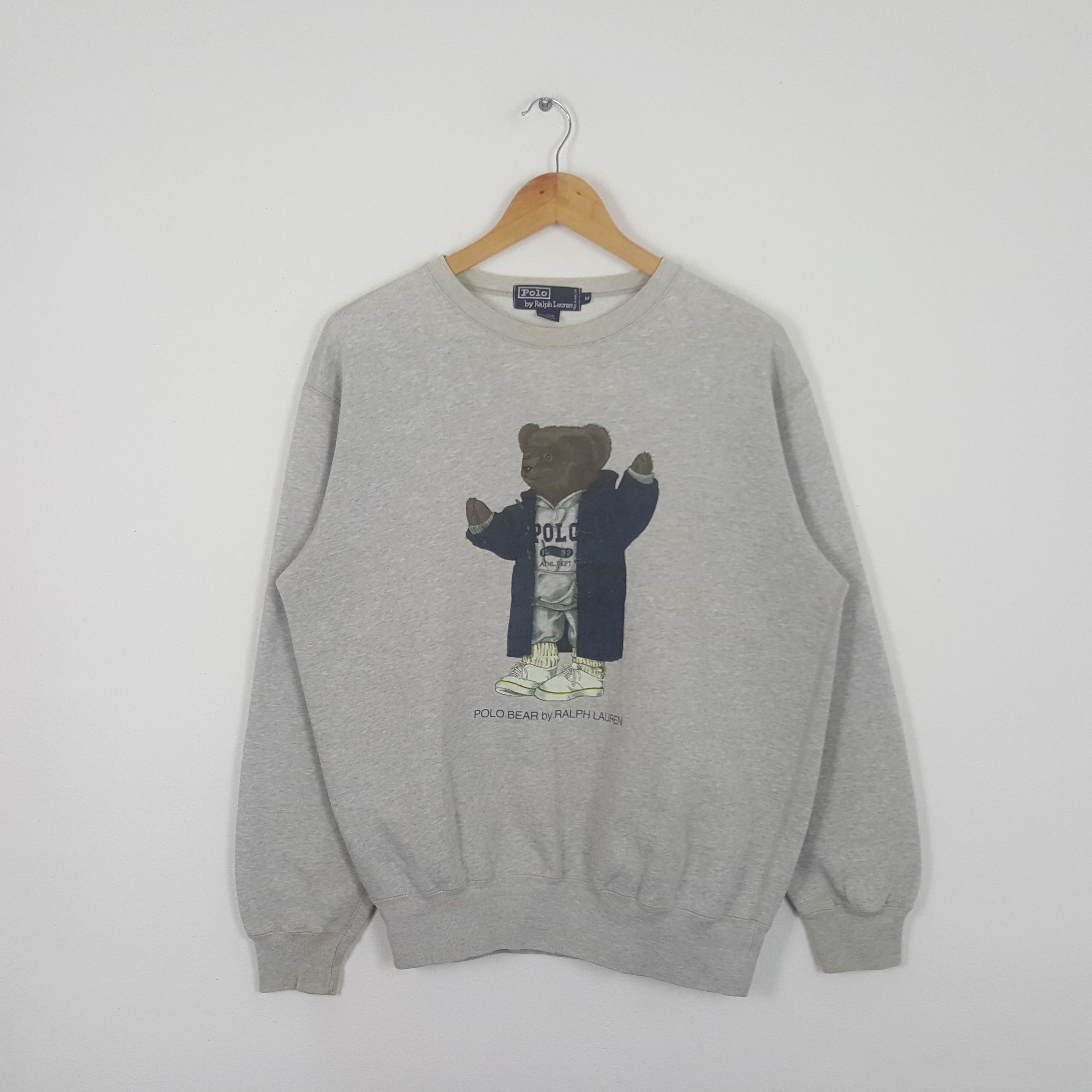 Vintage Polo Bear by Ralph Lauren Luxury Brand Sweatshirt