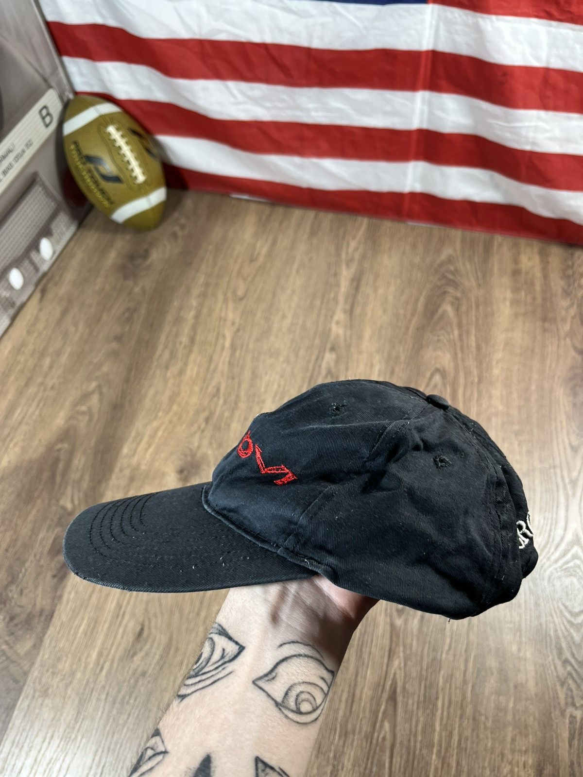 Bon Jovi × Vintage Vintage Rare Bon Jovi Cross Road Cap Size ONE SIZE - 4 Thumbnail