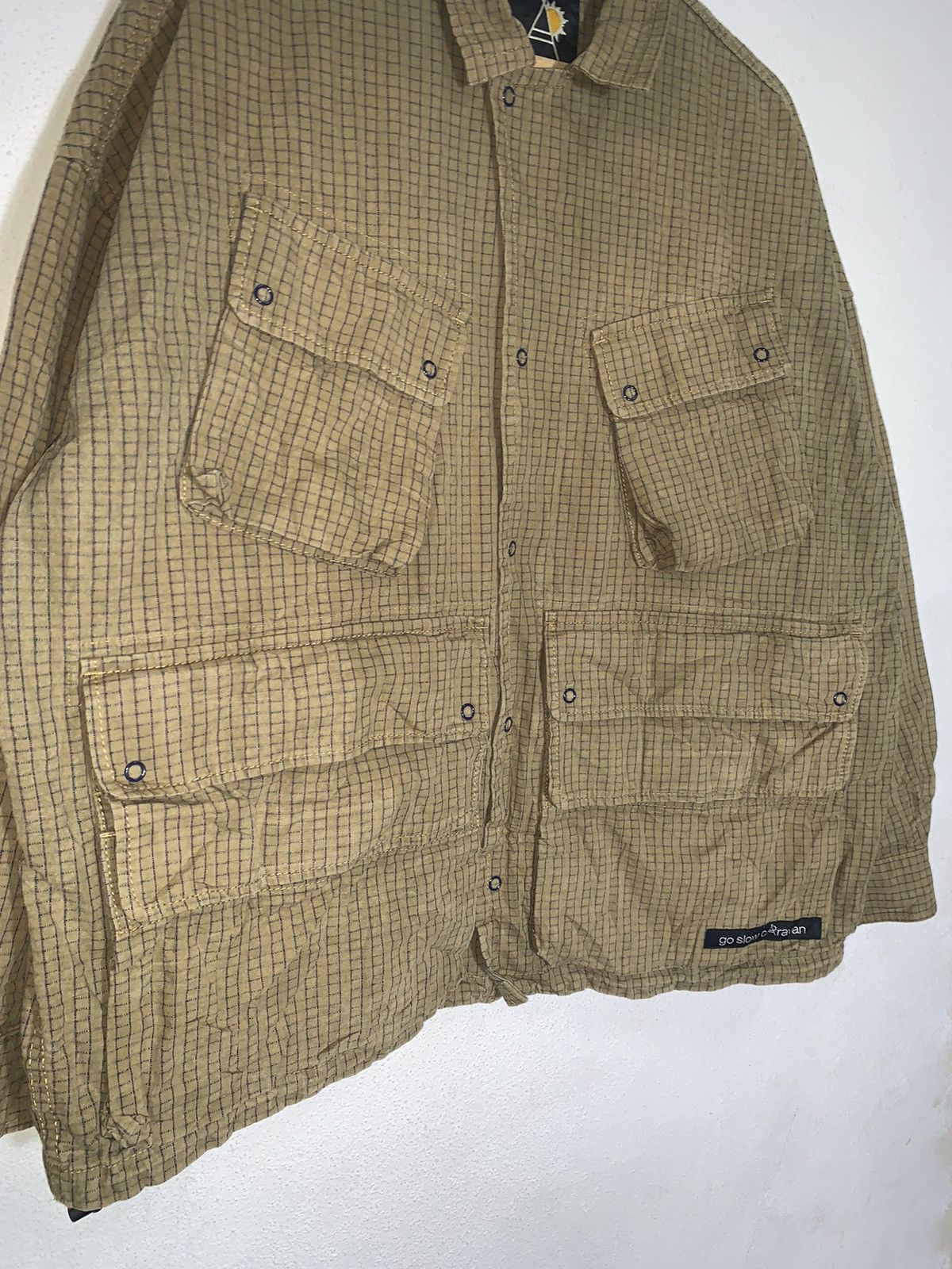 go slow caravan Go Slow Caravan Multipocket Worker Jacket Size US XL / EU 56 / 4 - 4 Thumbnail