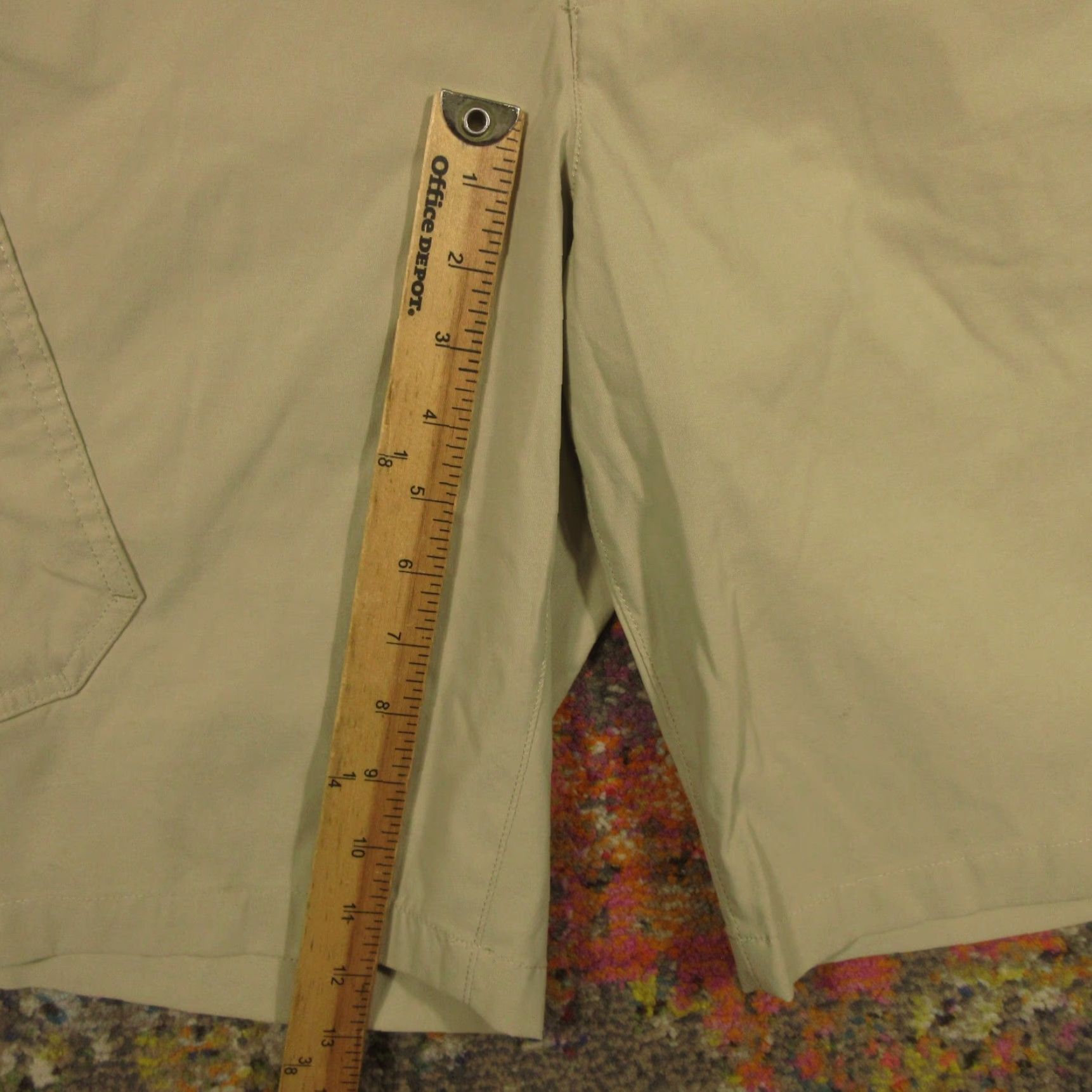 Eddie Bauer Eddie Bauer Hiking Shorts Mens 40 Tan Pereforman Nylon Stretch Zip Cargo Pocket Size US 40 / EU 56 - 6 Thumbnail
