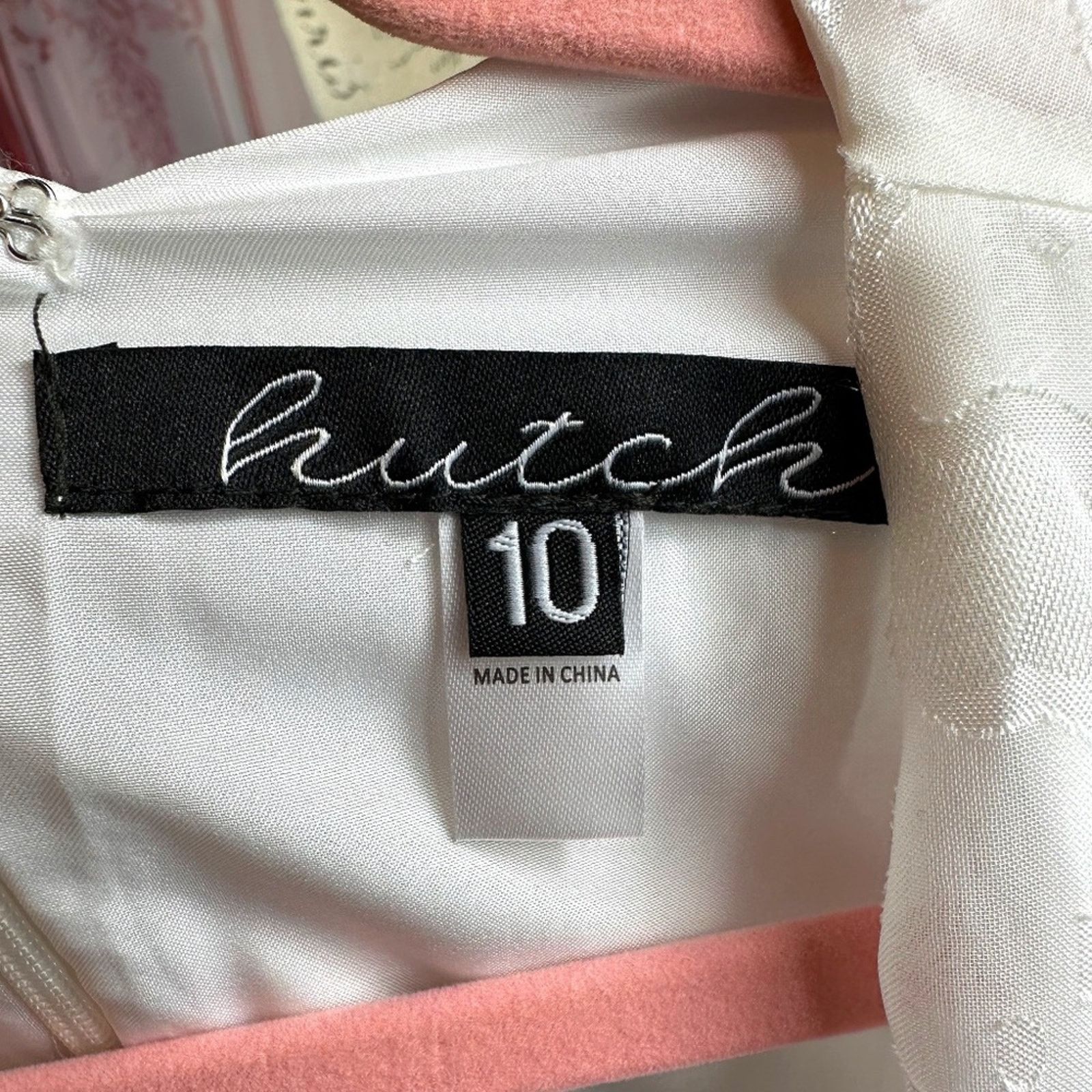 Hutch Hutch Love in the Abstract Maxi Dress White 10 Size L / US 10 / IT 46 - 16 Thumbnail