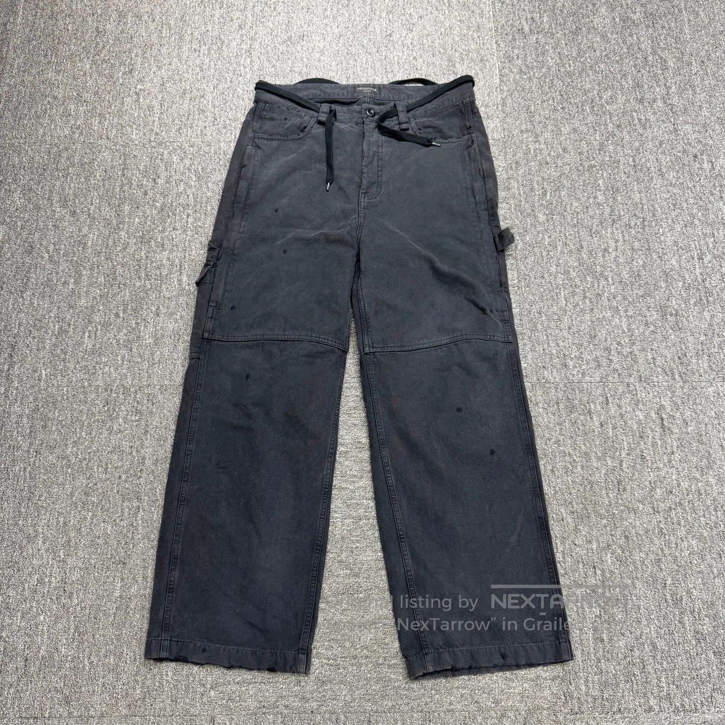 Balenciaga Black Cargo Utility Pants Size 28. Size US 28 / EU 44 - 1 Thumbnail