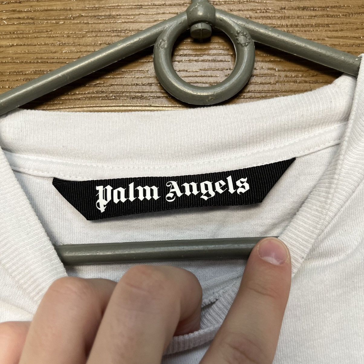 Palm Angels Palm Angels T-Shirt Spayed Logo Size US M / EU 48-50 / 2 - 5 Thumbnail