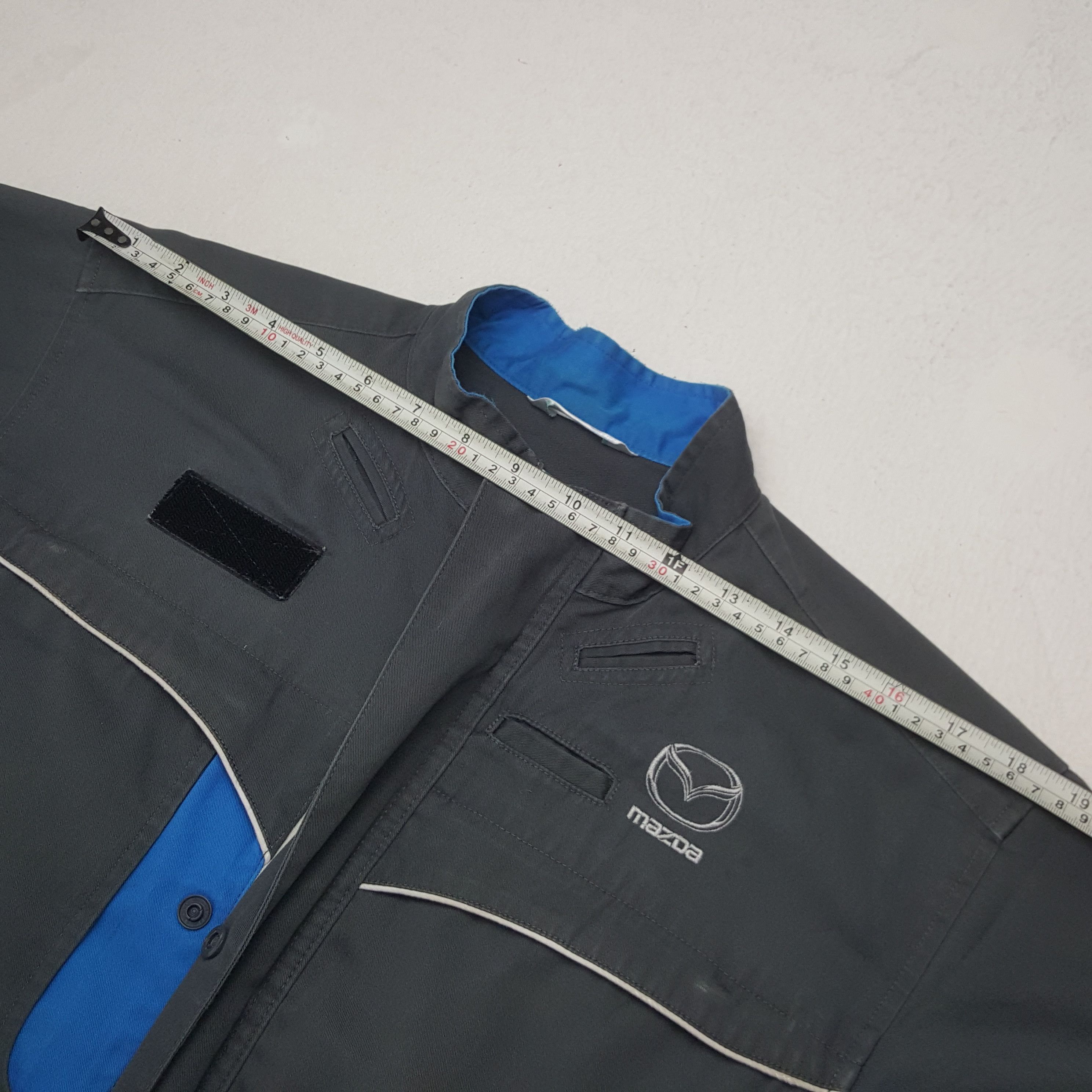 Japanese Brand × Vintage Vintage Mazda Racing Team Safety Coverall Jacket C286N11 Size US L / EU 52-54 / 3 - 11 Thumbnail