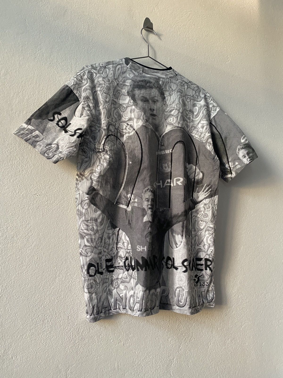 Vintage Joligollf GUNNAR SOLSKAER Manchester United T-Shirt Size US M / EU 48-50 / 2 - 7 Thumbnail