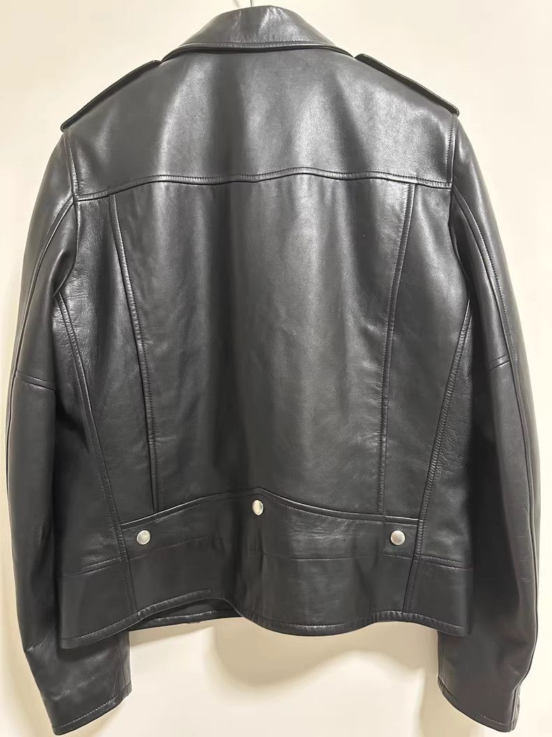 Saint Laurent Paris Saint Laurent Leather l01 Jacket Size 52 Size US L / EU 52-54 / 3 - 2 Thumbnail