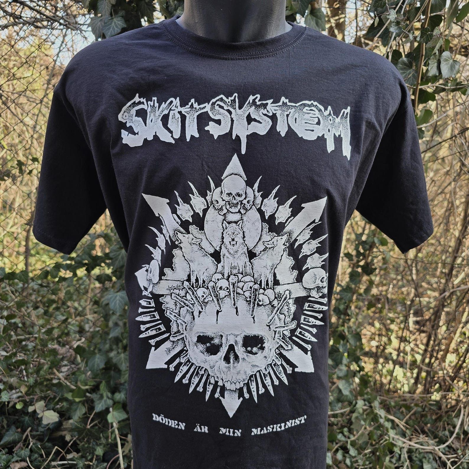 Gildan SKITSYSTEM - Döden Är Min Maskinist T-Shirt Size US M / EU 48-50 / 2 - 1 Thumbnail