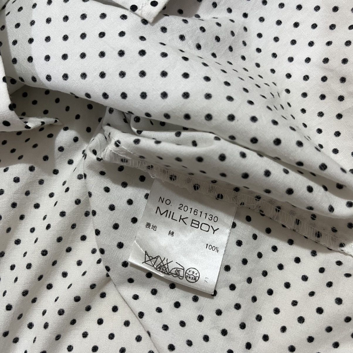 20471120 Japanese brand Milkboy Polkadot Size US L / EU 52-54 / 3 - 5 Thumbnail
