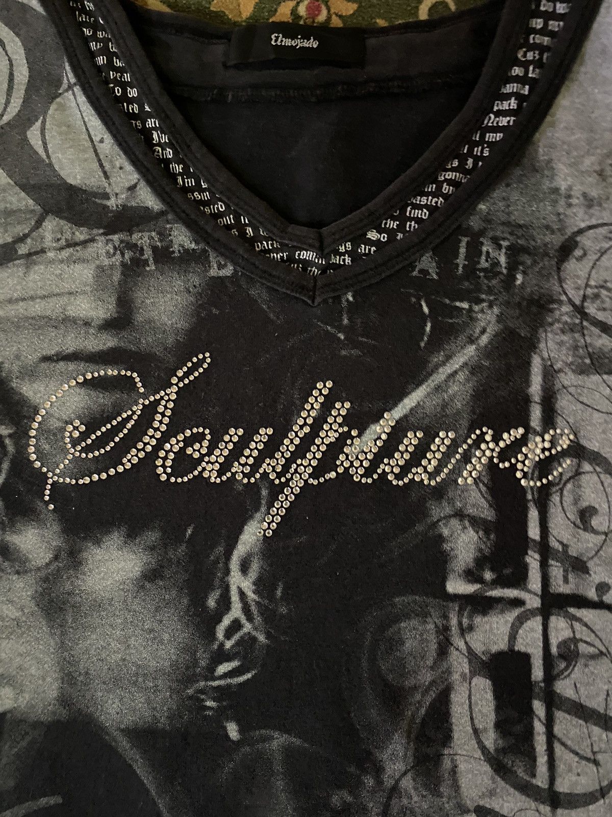 Japanese Brand Vintage Japanese Brand Double Layar Spellout Punk Style Size US S / EU 44-46 / 1 - 4 Thumbnail